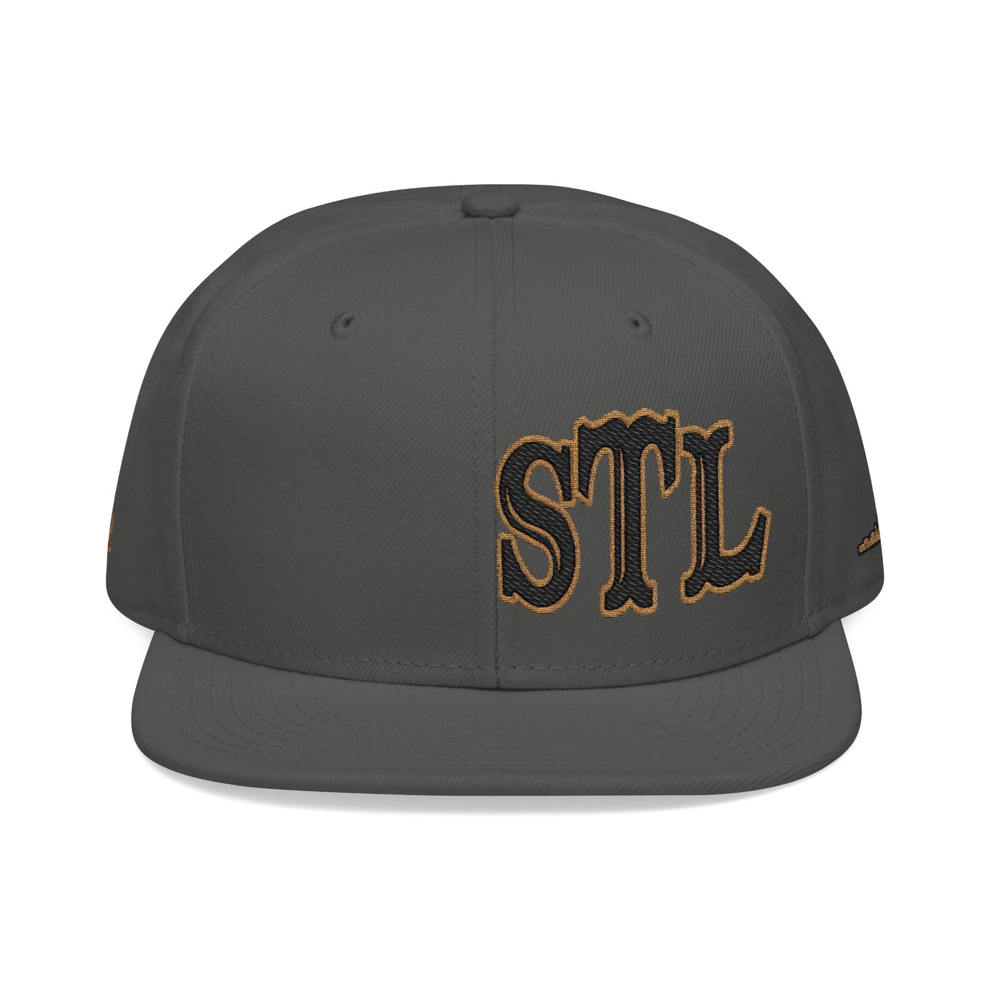 STL Black Gold Edition Embroidered Snapback Hat