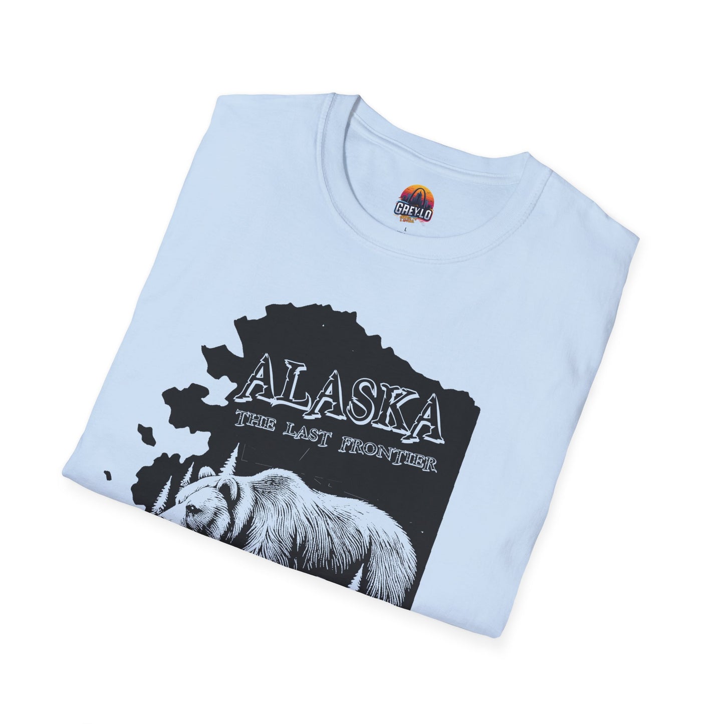 Alaska The Last Frontier Graphic Unisex Softstyle T-Shirt