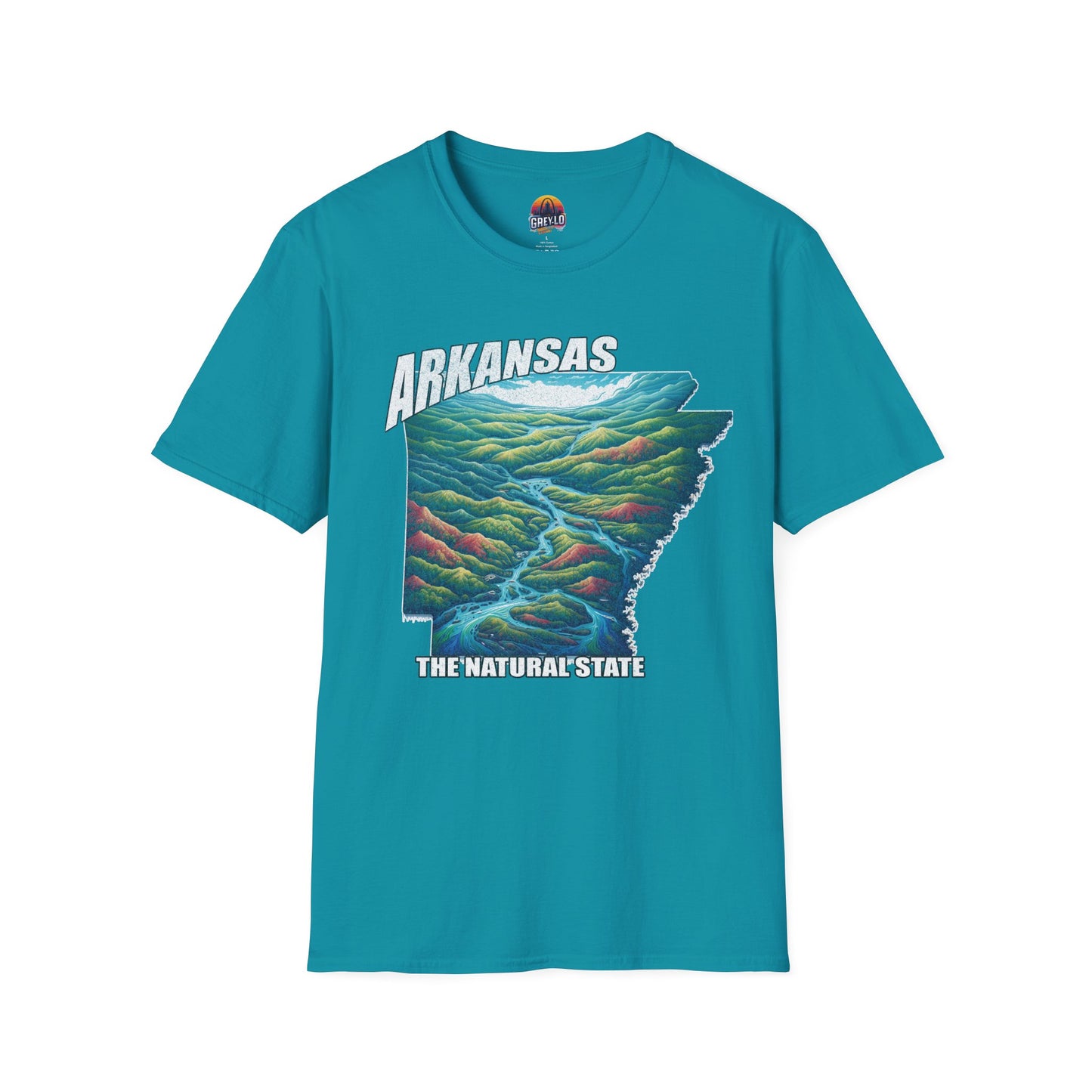 Arkansas The Natural State Graphic Tee