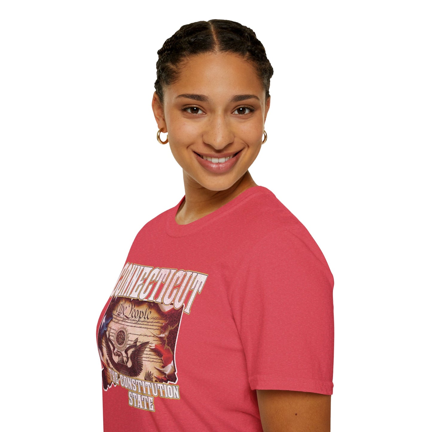 Connecticut The Constitution State Unisex Soft style T-Shirt