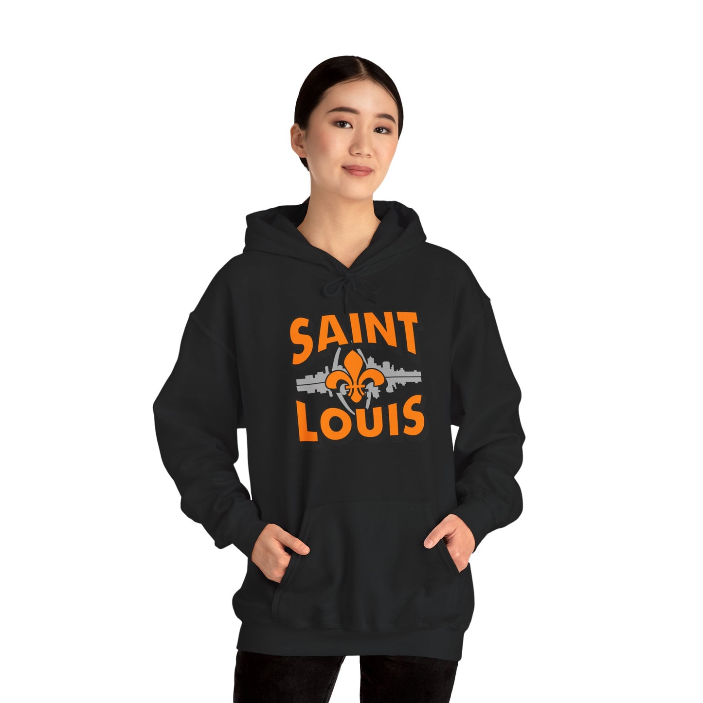 Saint Louis Graphic Hoodie — City Skyline Saint Louis Hoodie
