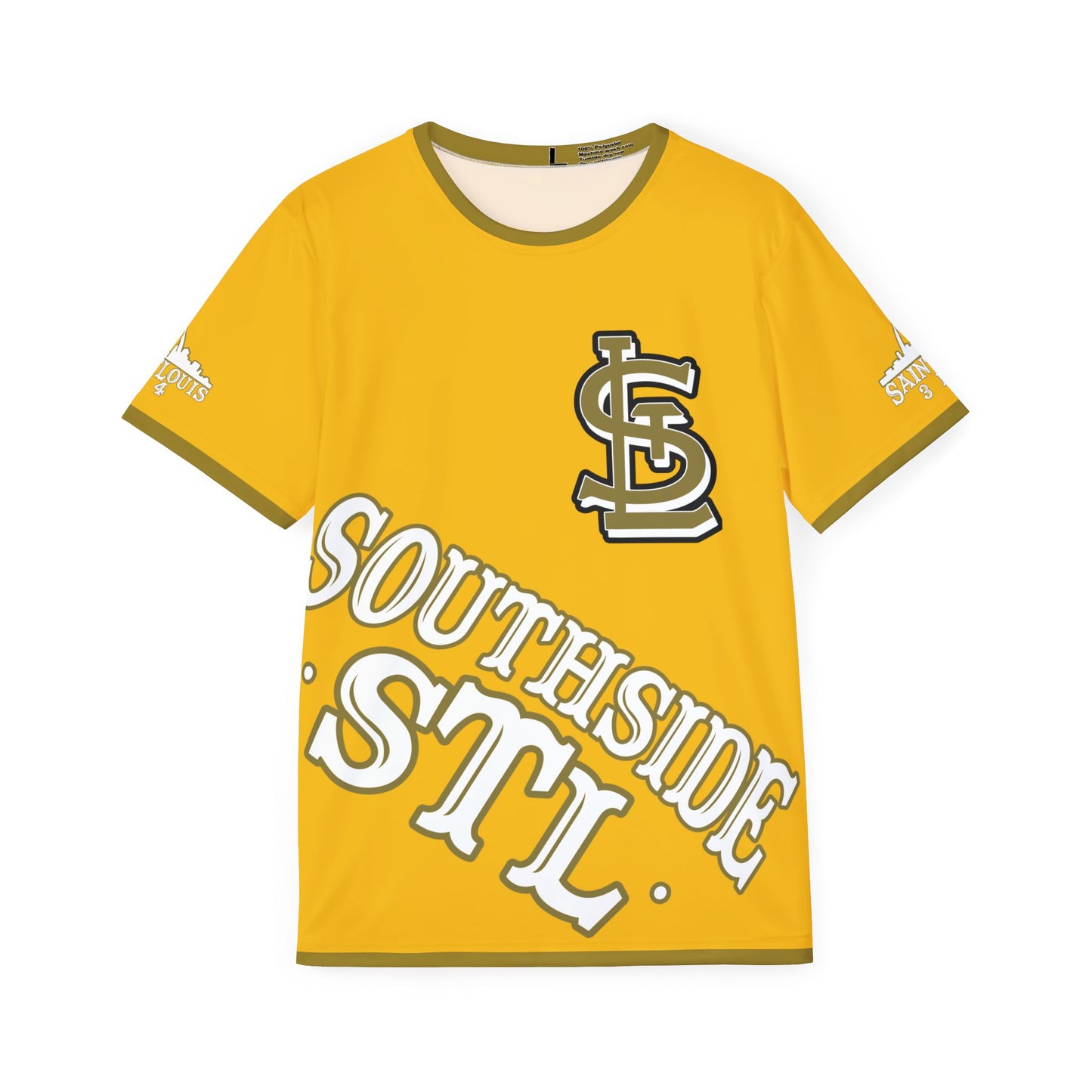 Southside STL All Over Print Sport Jersey(Yellow) – Gold Skyline Edition