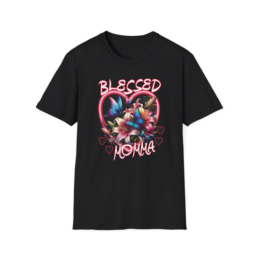 Blessed Momma Unisex Softstyle T-Shirt