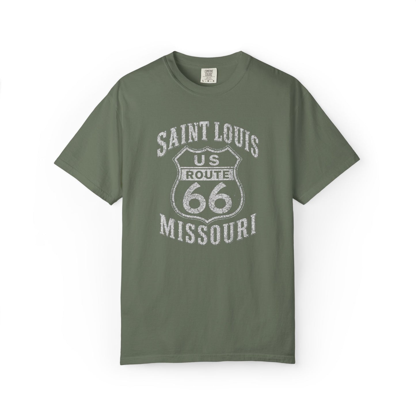 Saint Louis Route 66 Missouri T-Shirt — Vintage Road Trip Tee