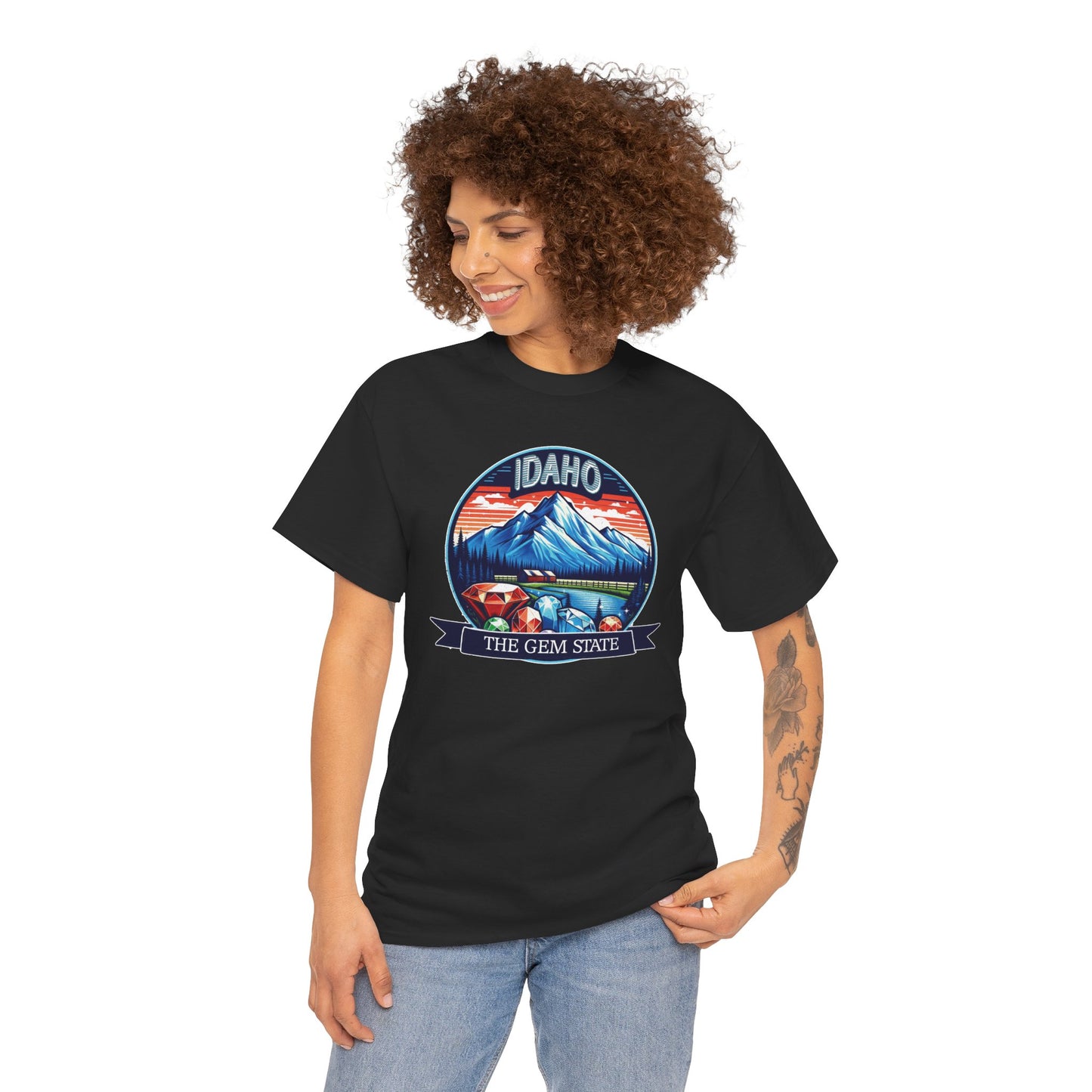 Idaho The Gem State Graphic Tee