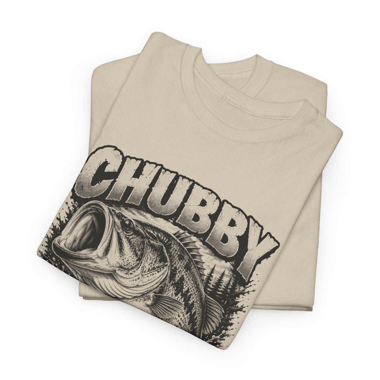 Fishing T-Shirt — "Chubby Chaser" Bass Graphic Tee