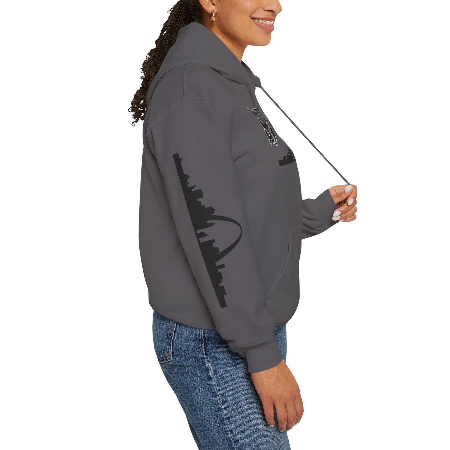 Saint Louis Skyline Hoodie - Unisex Heavy Blend™ Printify