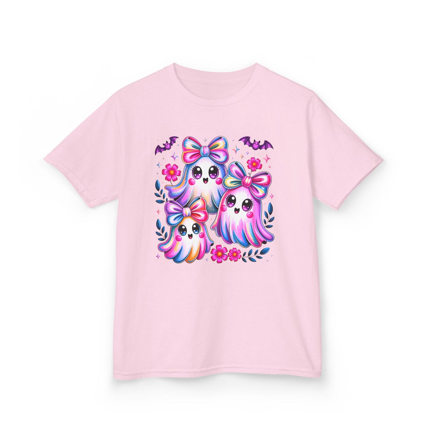 Kids Cute Colorful Ghost Tee