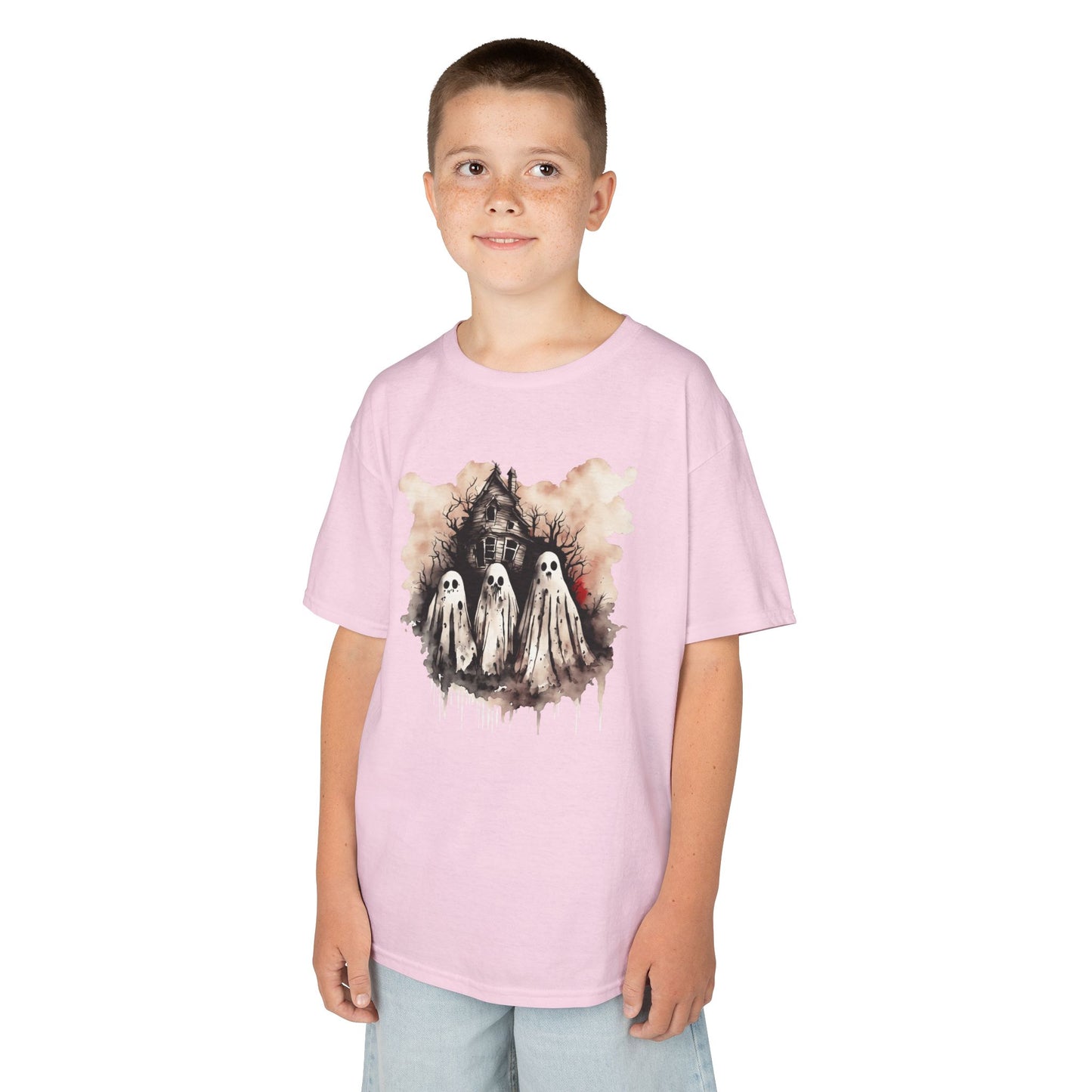 Kids- Haunted House Graphic Tee
