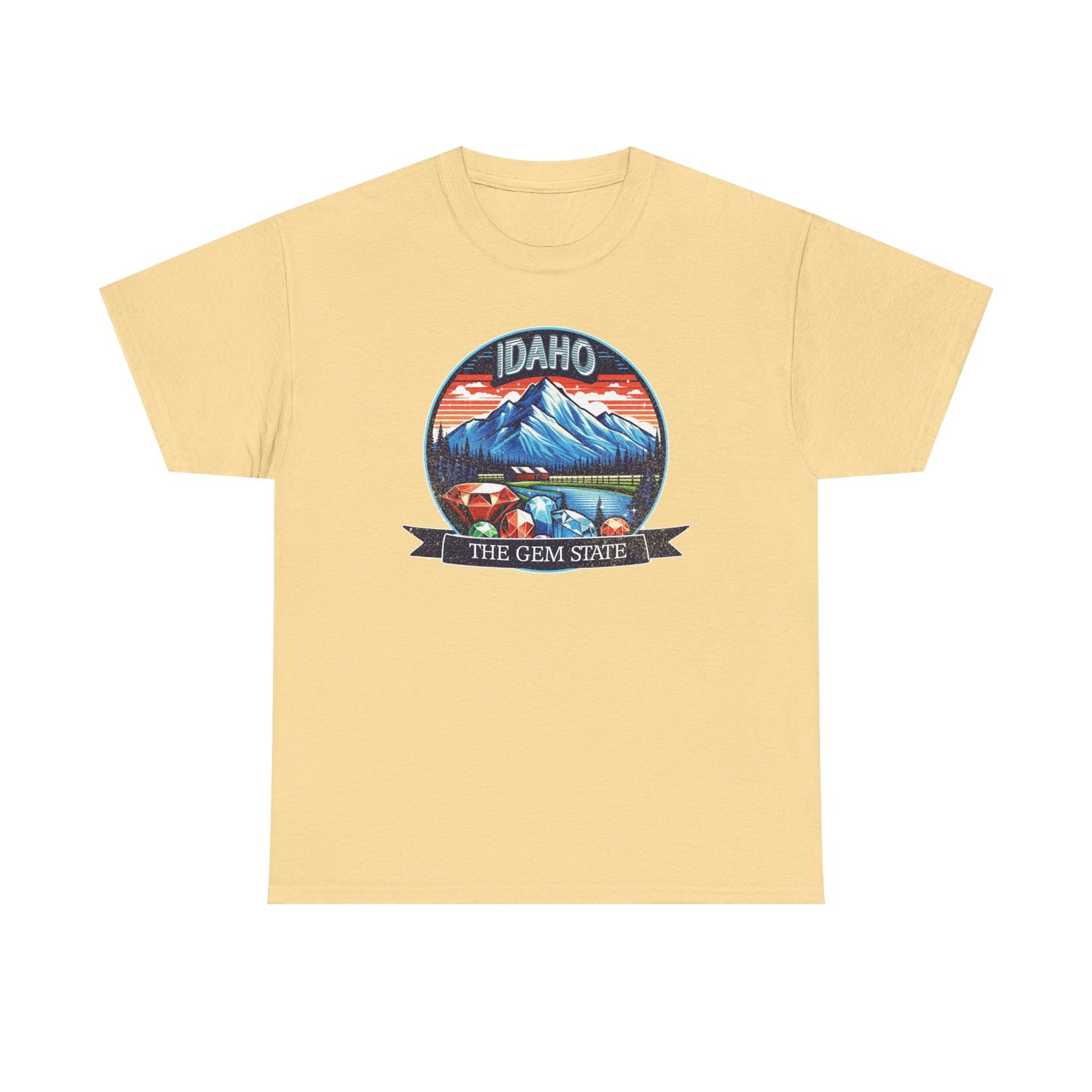 Idaho The Gem State Graphic Tee