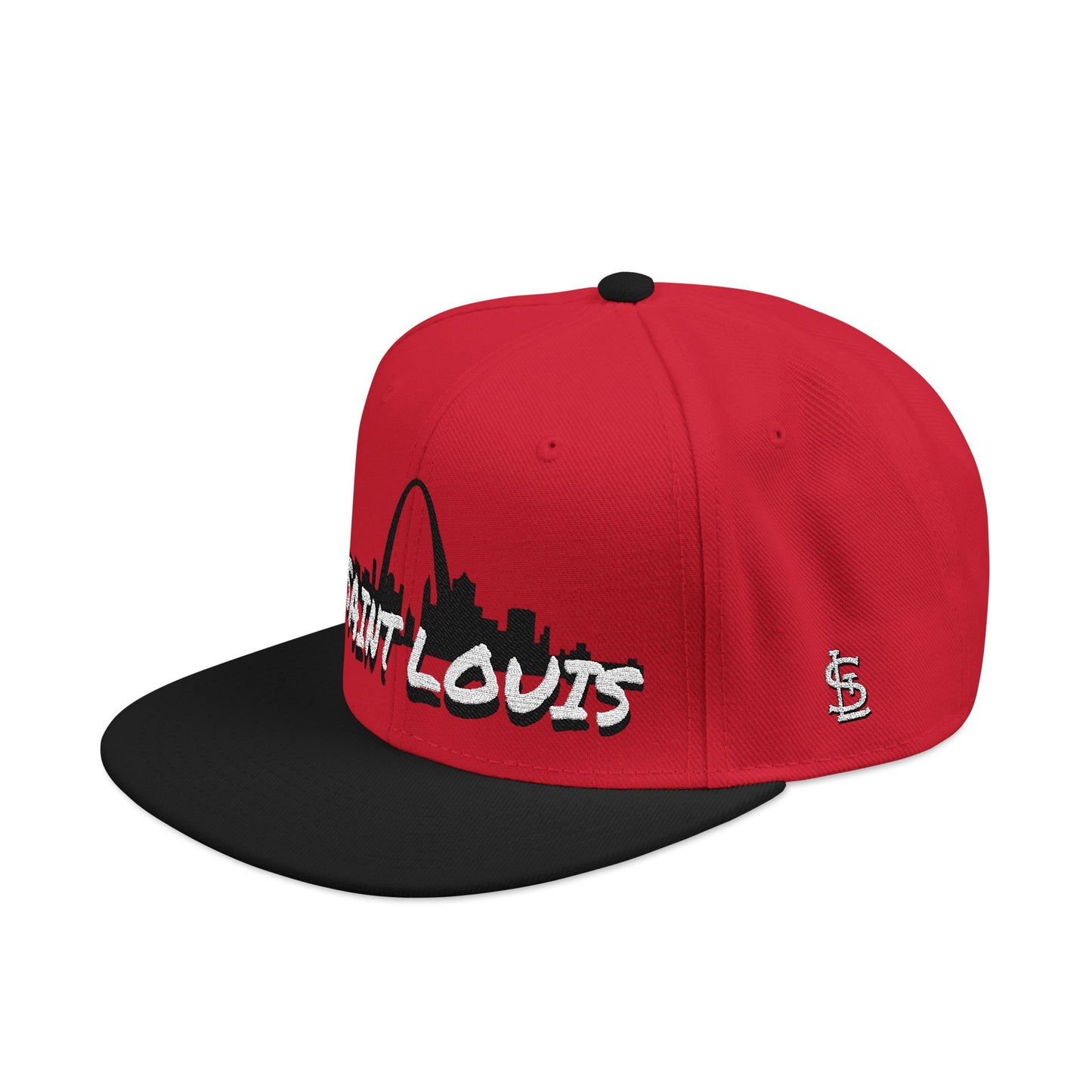 Snapback (Embroidery)-Saint Louis Logo Printify