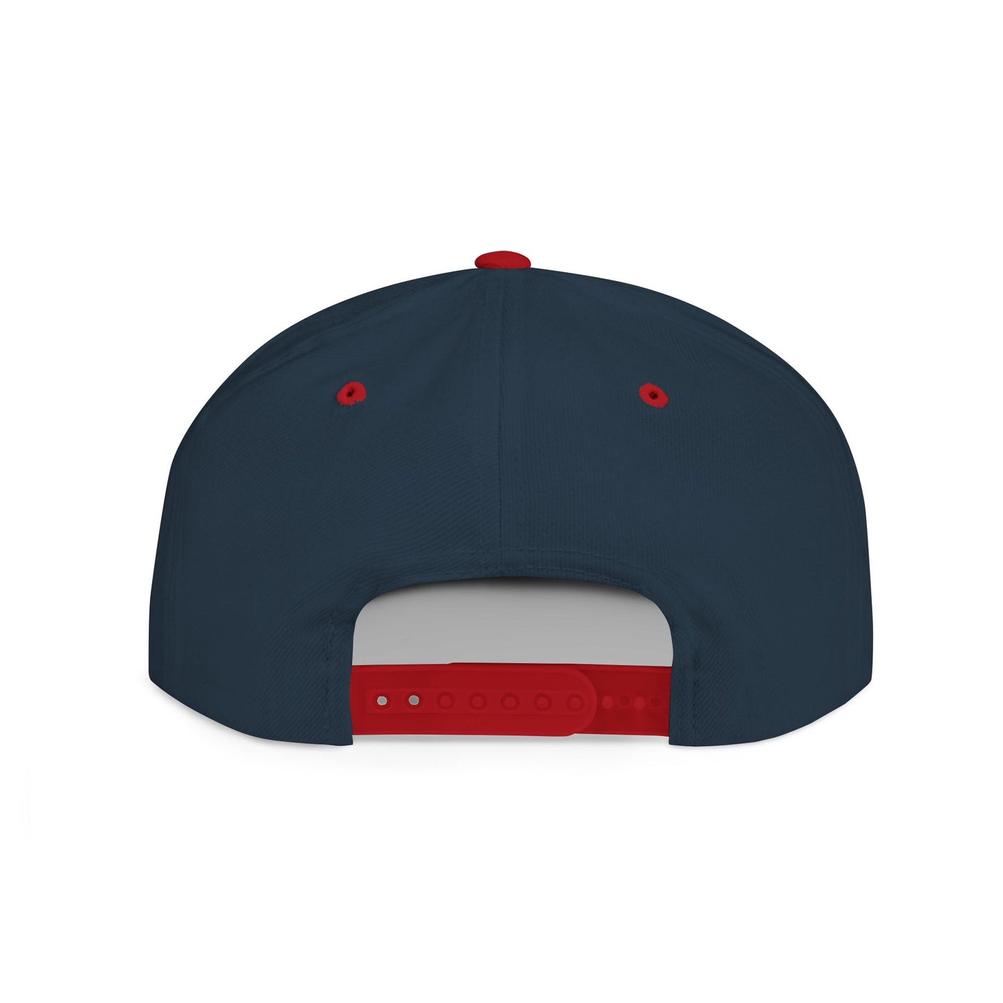 South Side Flat Bill Snapback Dark orange Printify