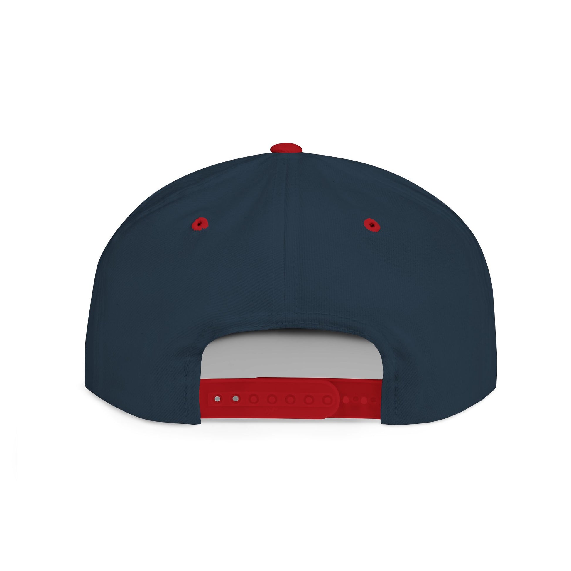 South Side Flat Bill Snapback Dark orange Printify