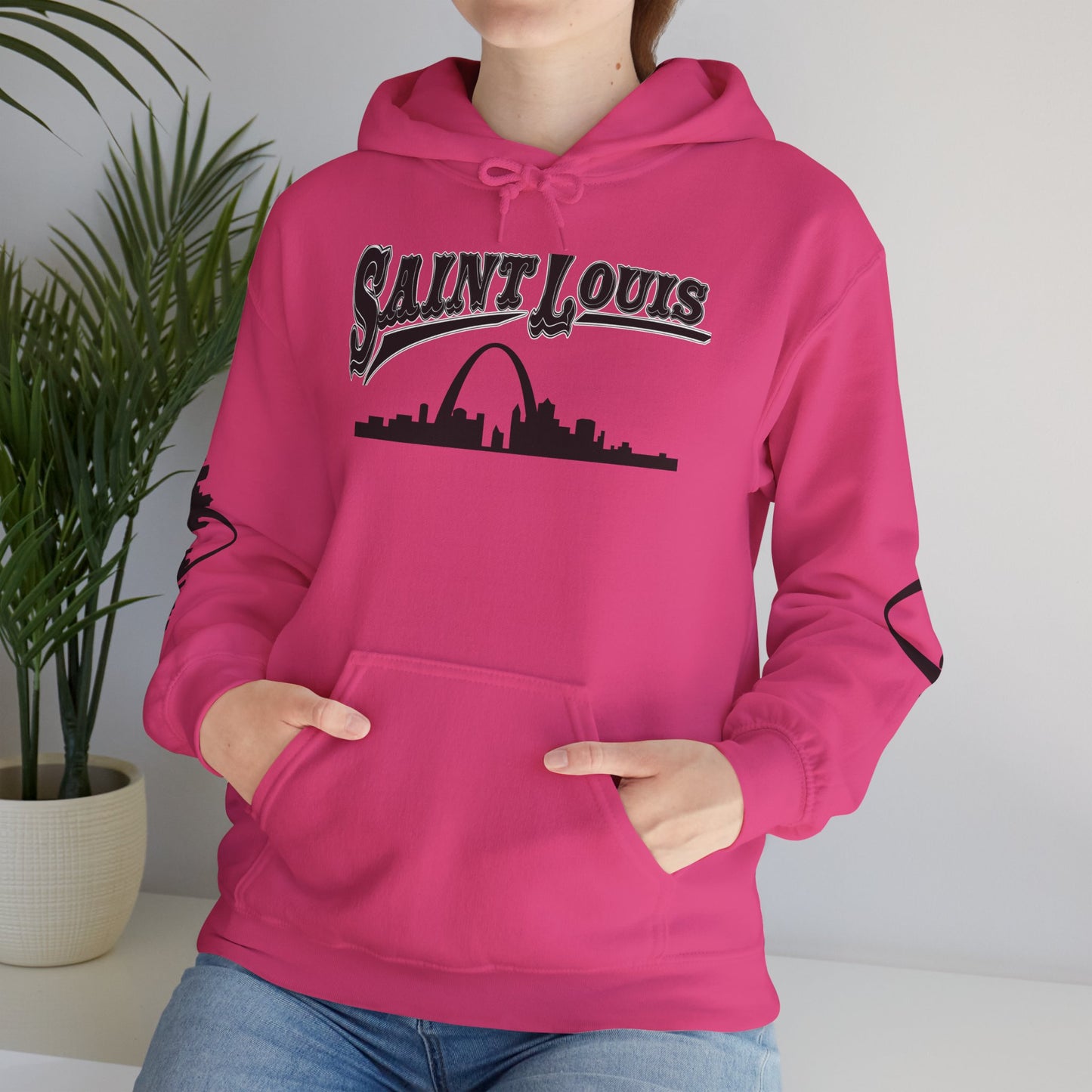 Saint Louis Skyline Hoodie - Unisex Heavy Blend™ Printify