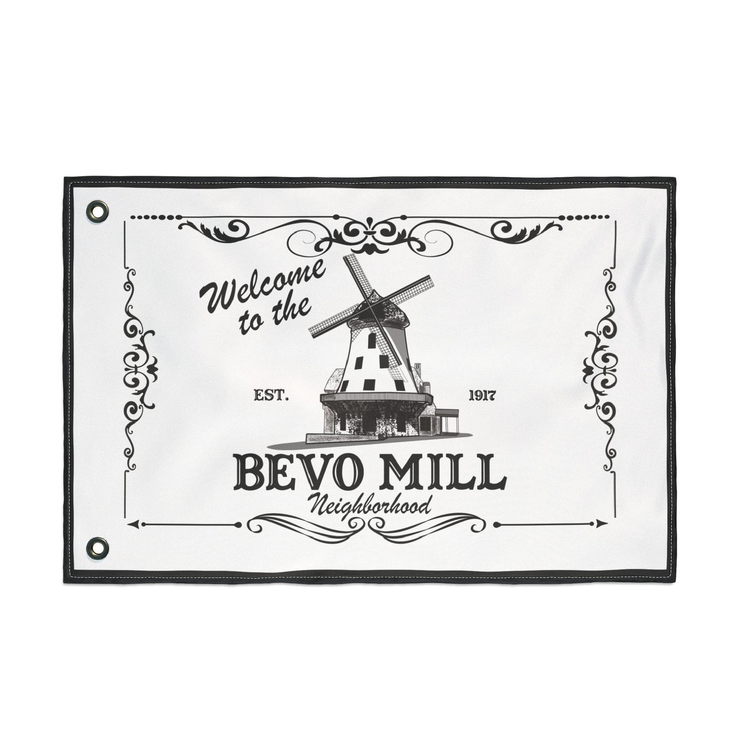 Double Sided Flag - Bevo Mill Neighborhood Flag
