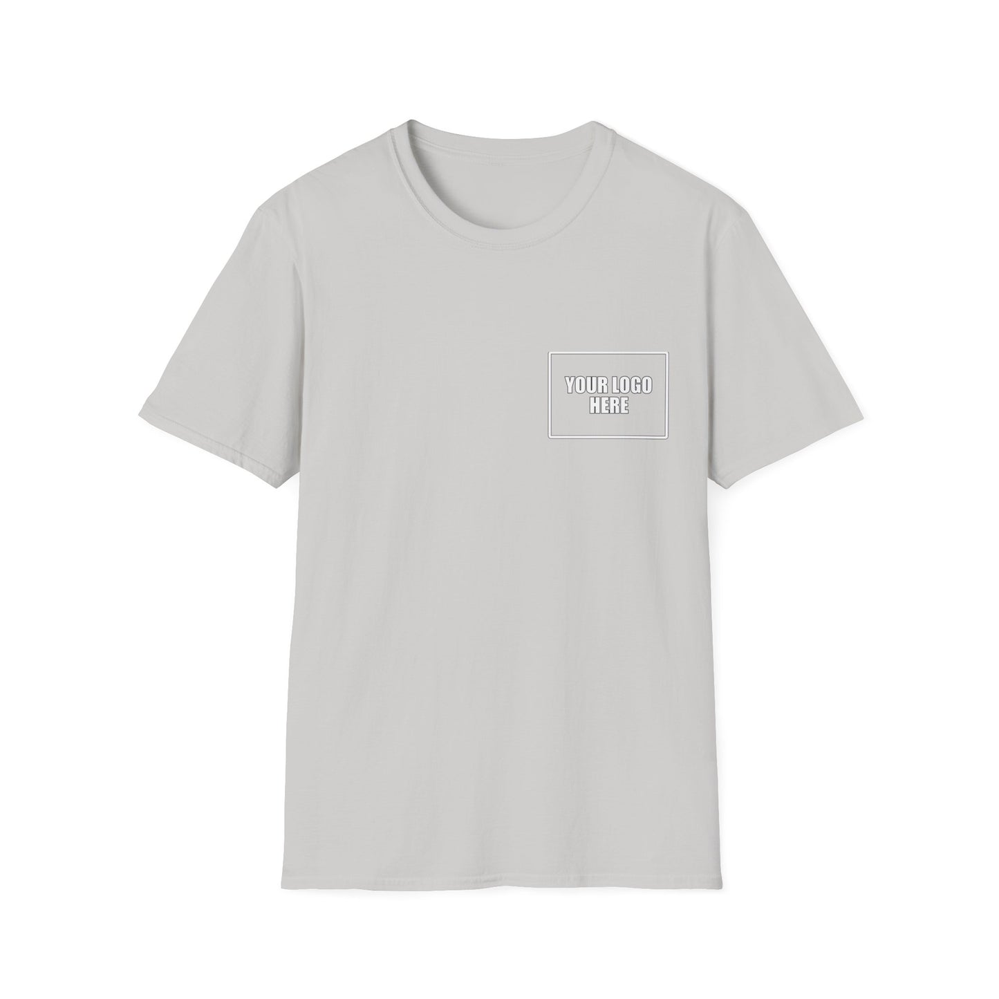Custom Front Pocket Logo Work T-Shirt