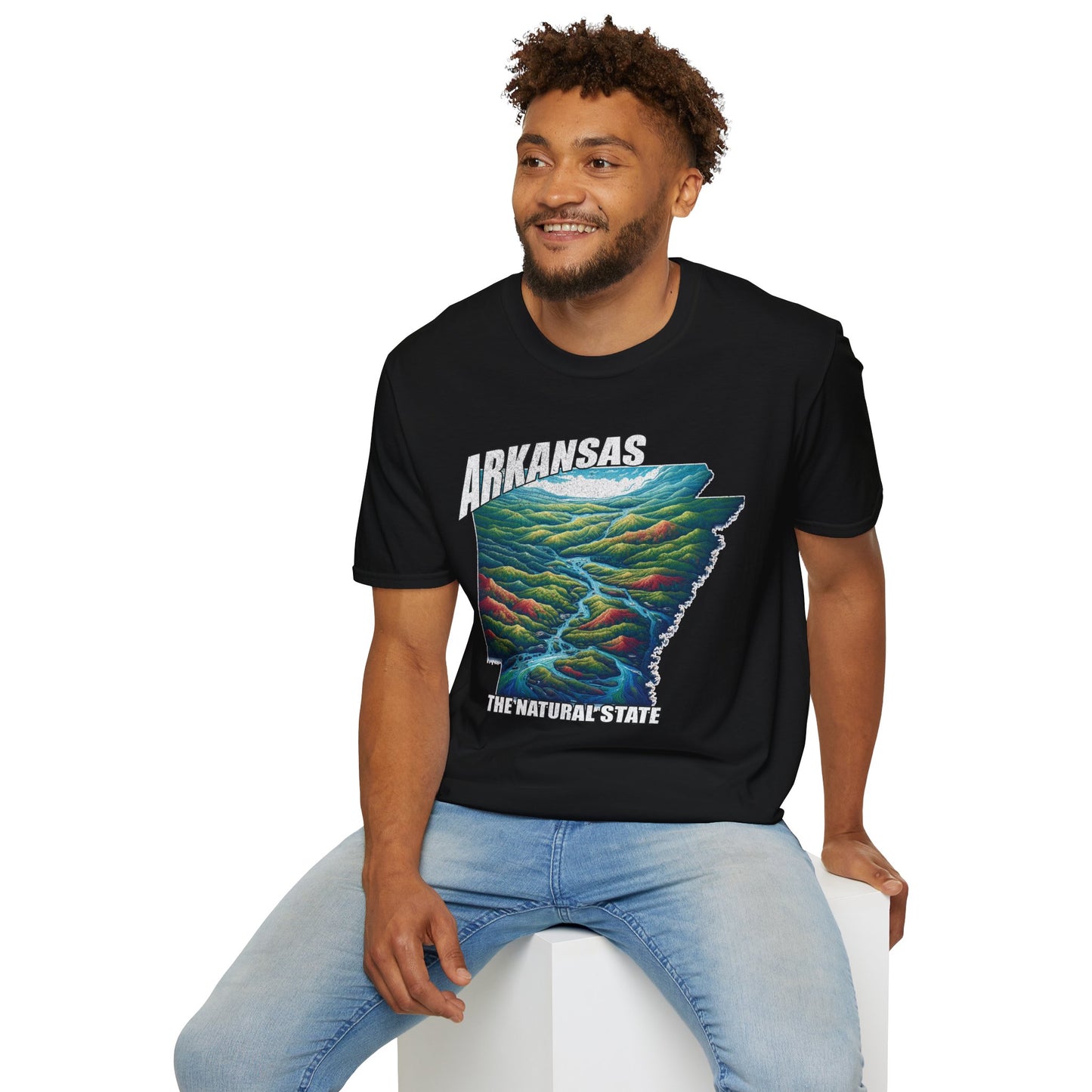 Arkansas The Natural State Graphic Tee