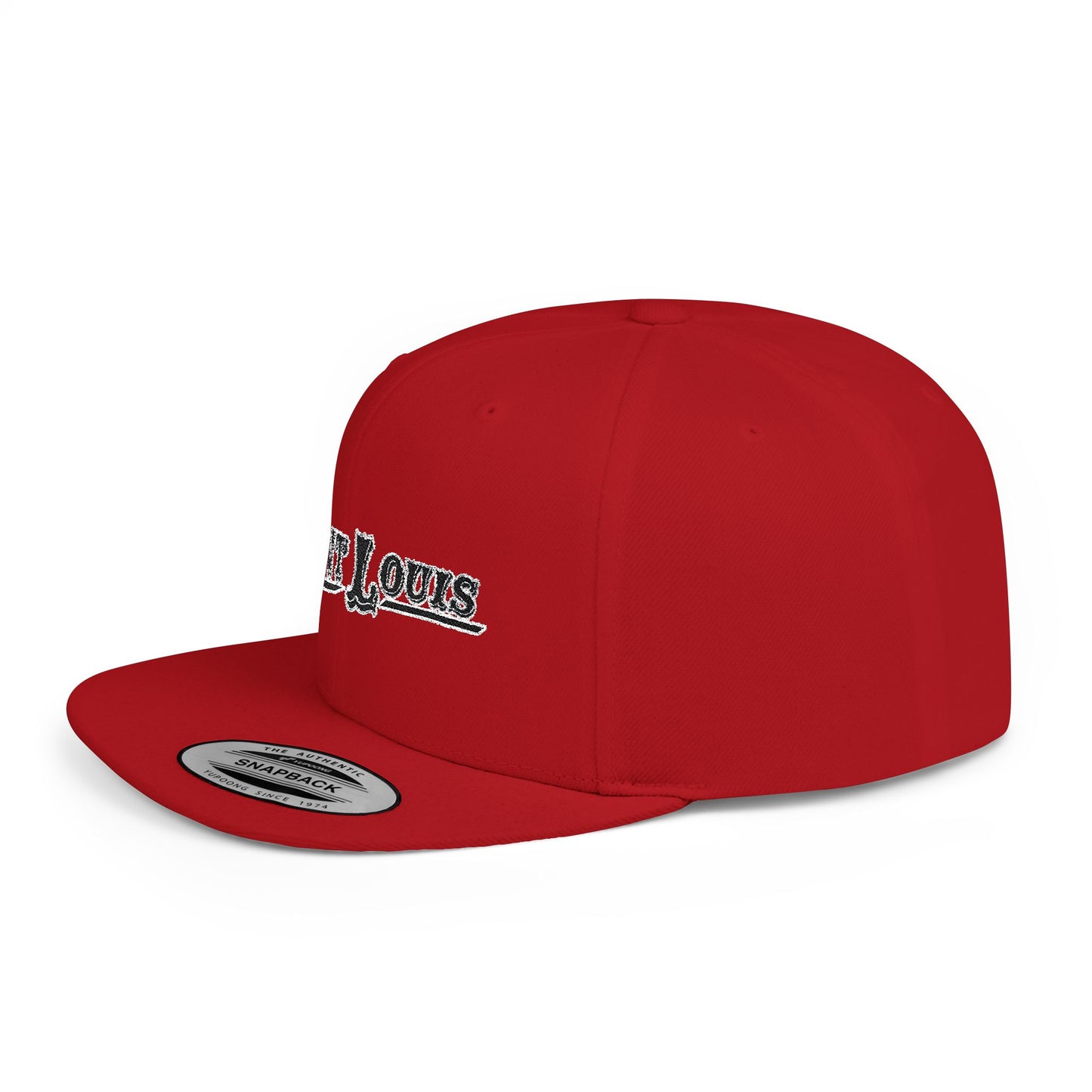 Flat Bill Snapback - Saint Louis Ball Cap Printify