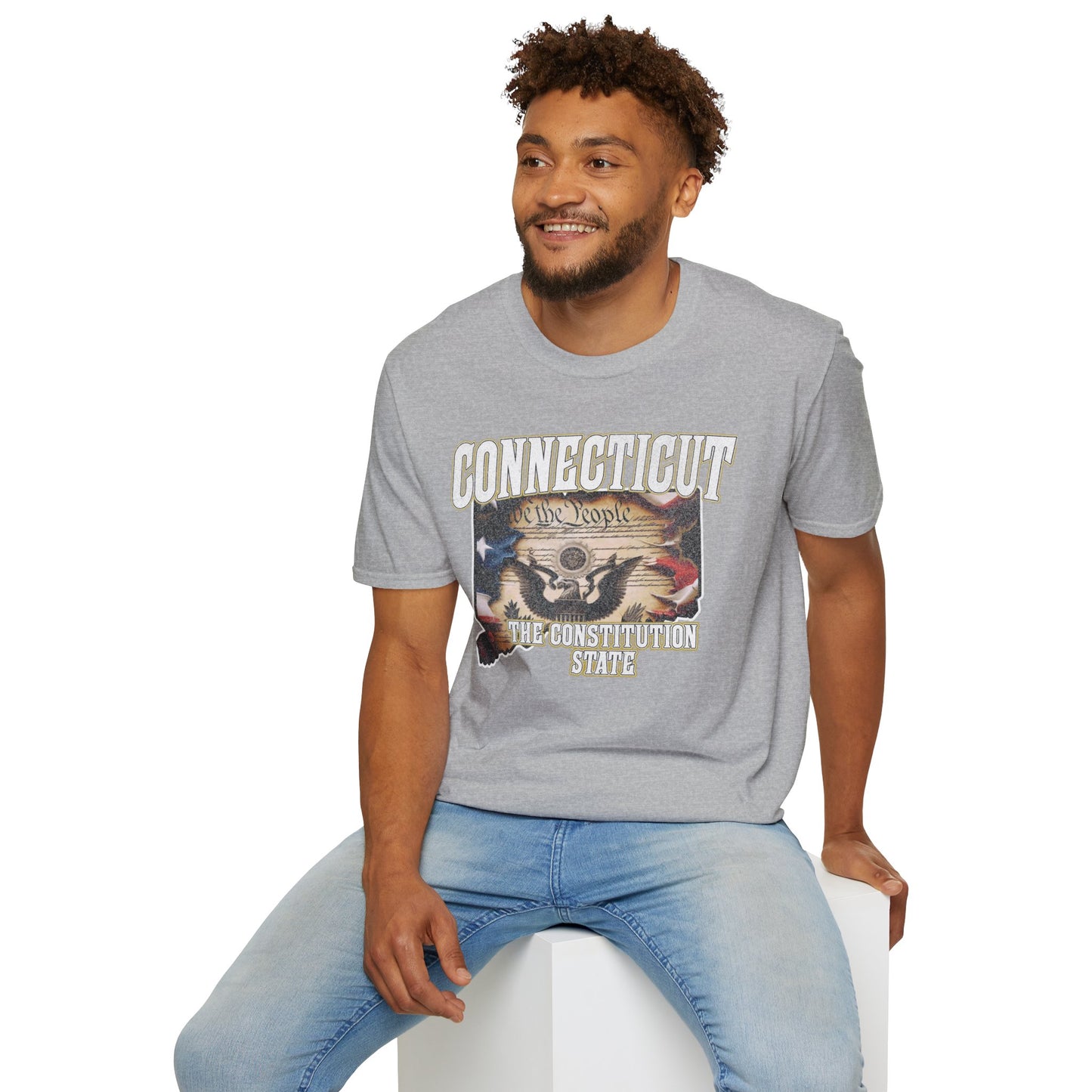 Connecticut The Constitution State Unisex Soft style T-Shirt