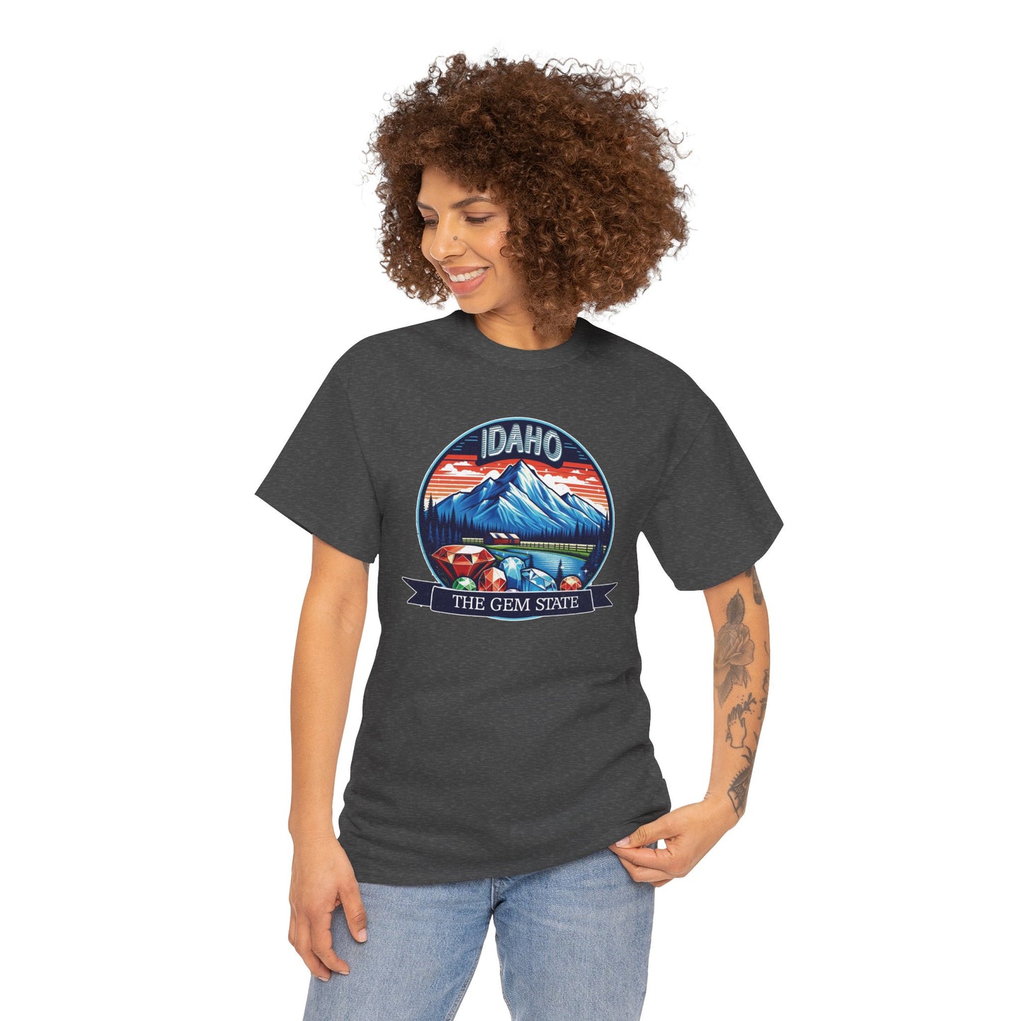 Idaho The Gem State Graphic Tee