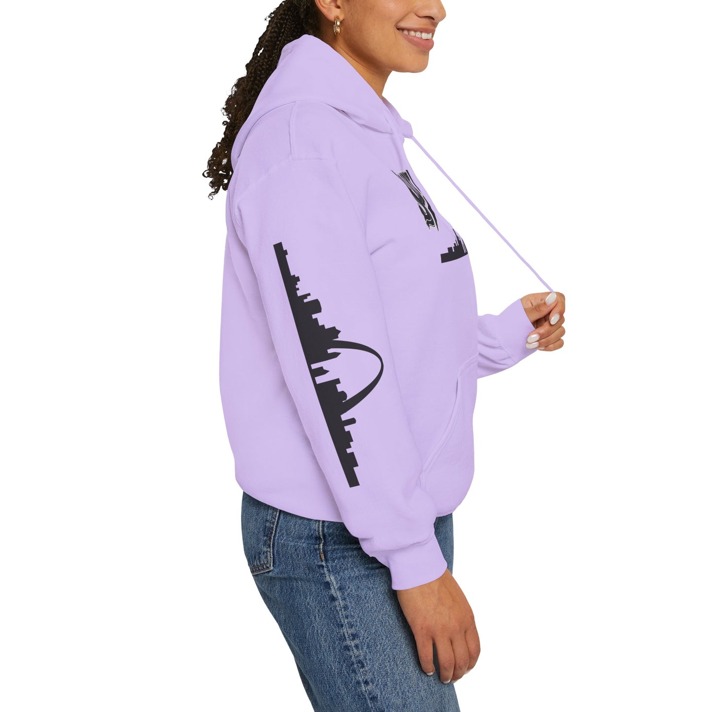 Saint Louis Skyline Hoodie - Unisex Heavy Blend™ Printify
