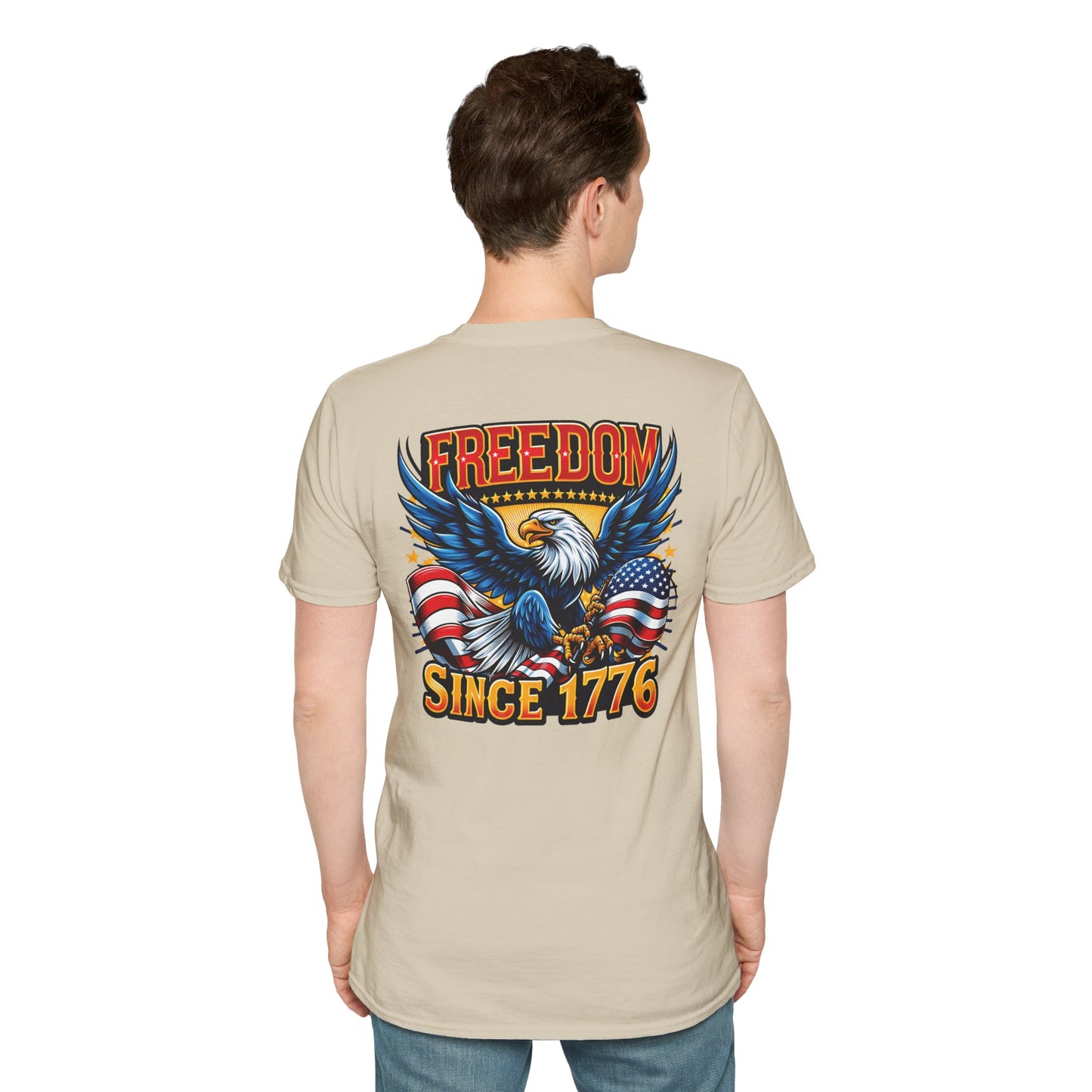 Freedom Since 1776 Graphic Tee Printify