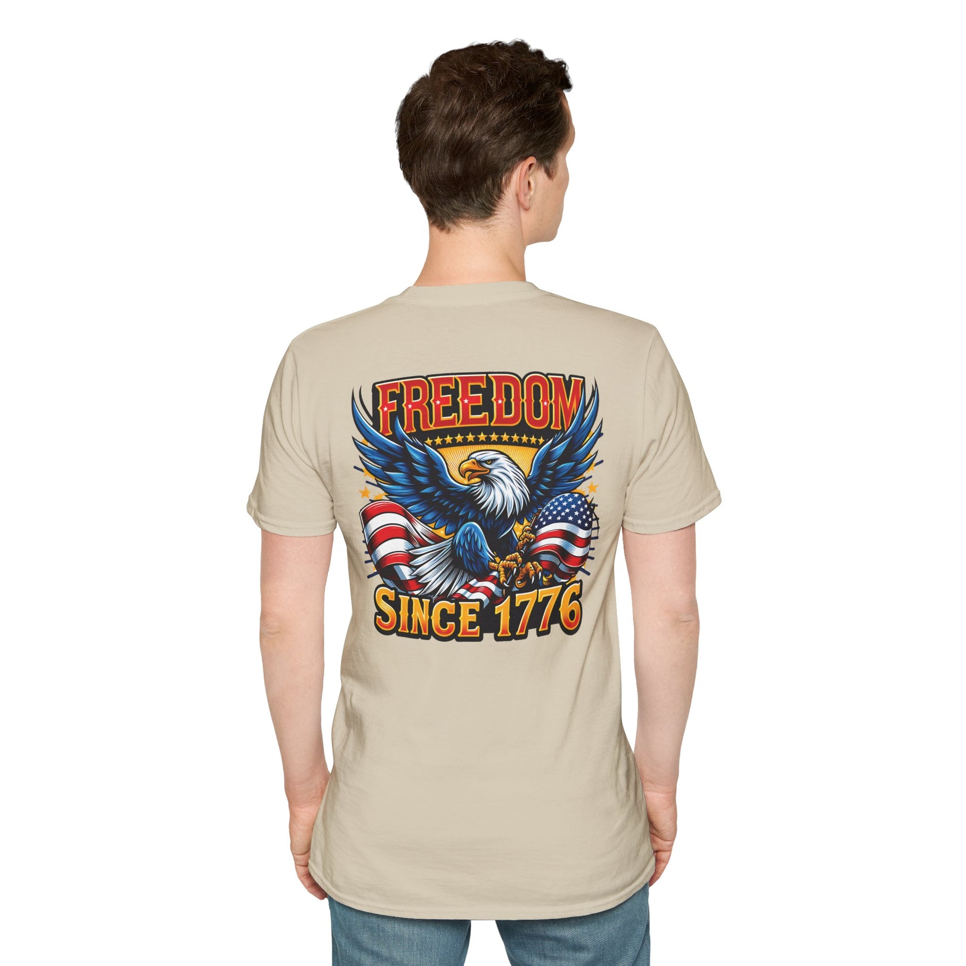 Freedom Since 1776 Graphic Tee Printify
