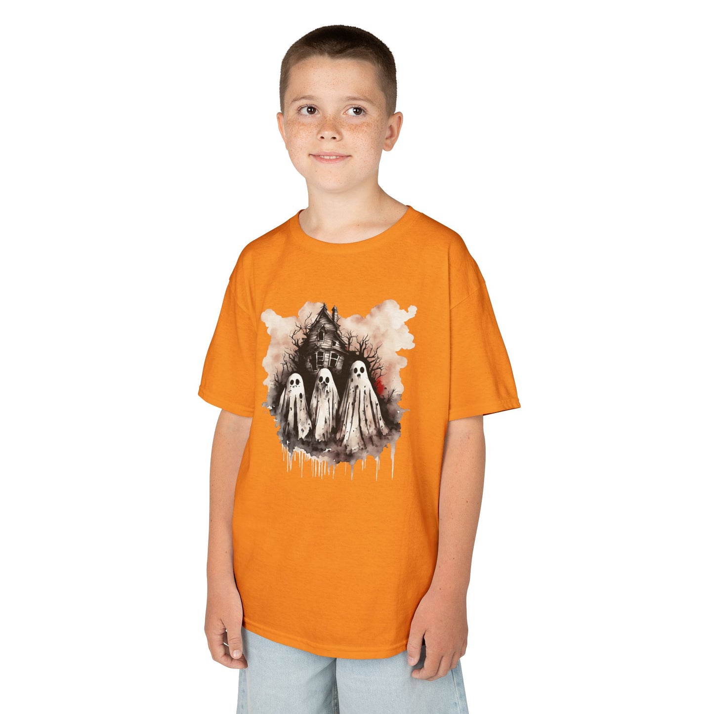 Kids- Haunted House Graphic Tee