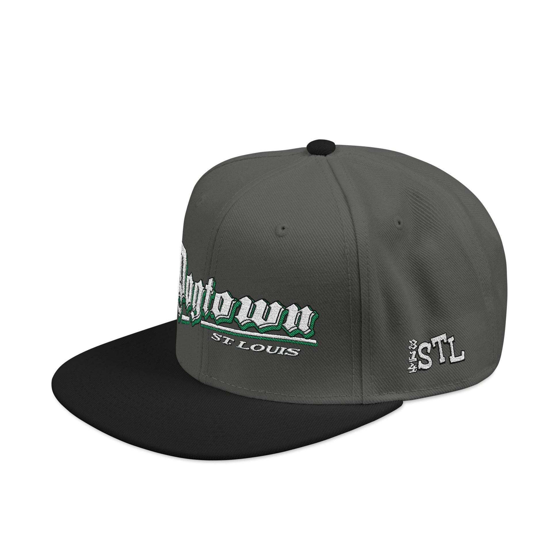 Dogtown Flat Bill Embroidered Hat Printify
