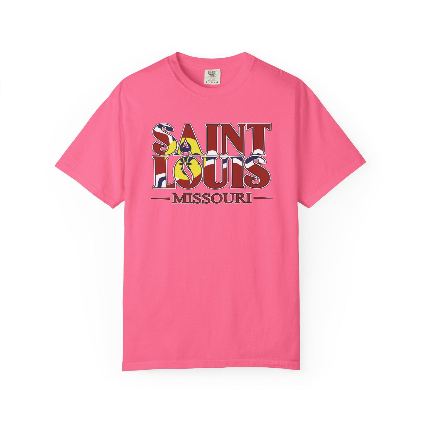 Saint Louis Missouri T-Shirt — Vintage St. Louis Flag Graphic Tee