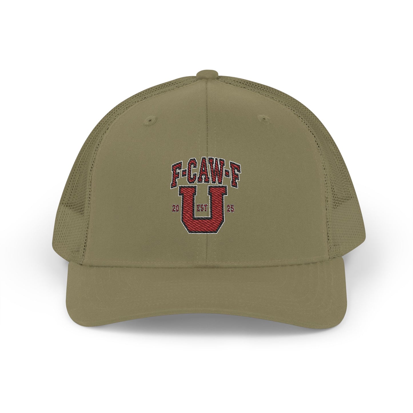 F-CAW-F U Snapback Trucker Cap (Embroidery)