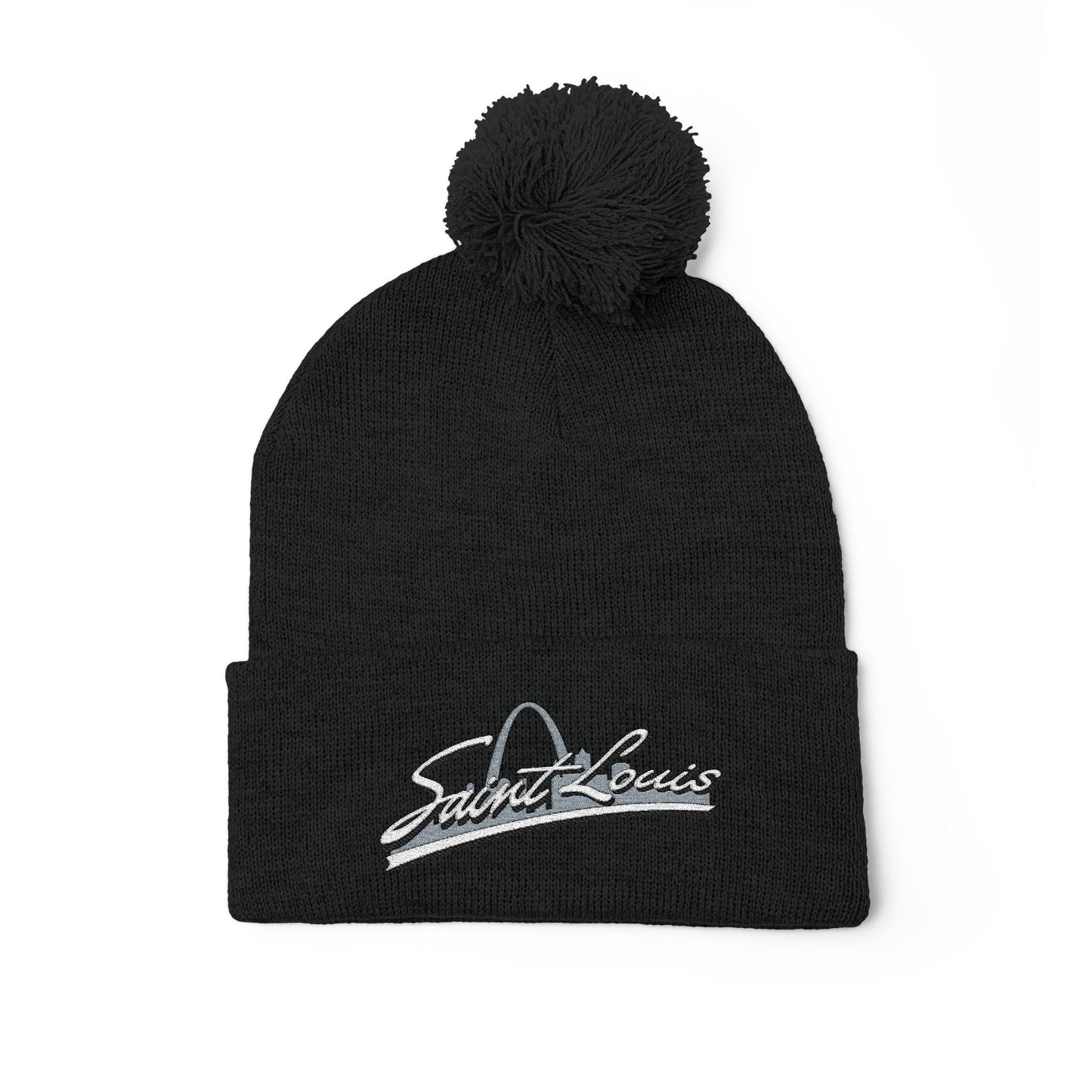 Knit Cap - Saint Louis Embroidered Design