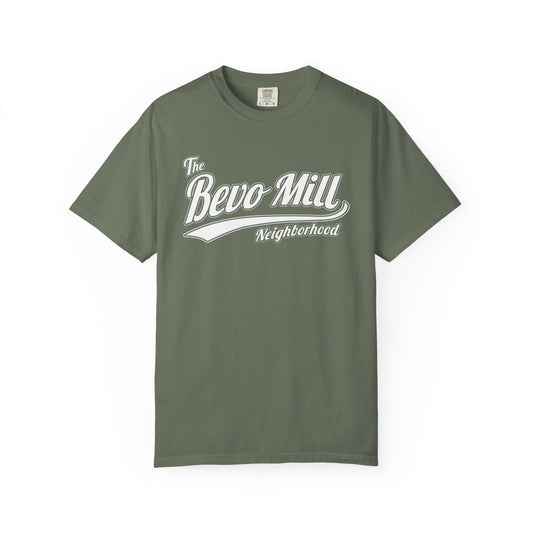 Bevo Mill Neighborhood T-Shirt — Vintage Script Local Pride Tee