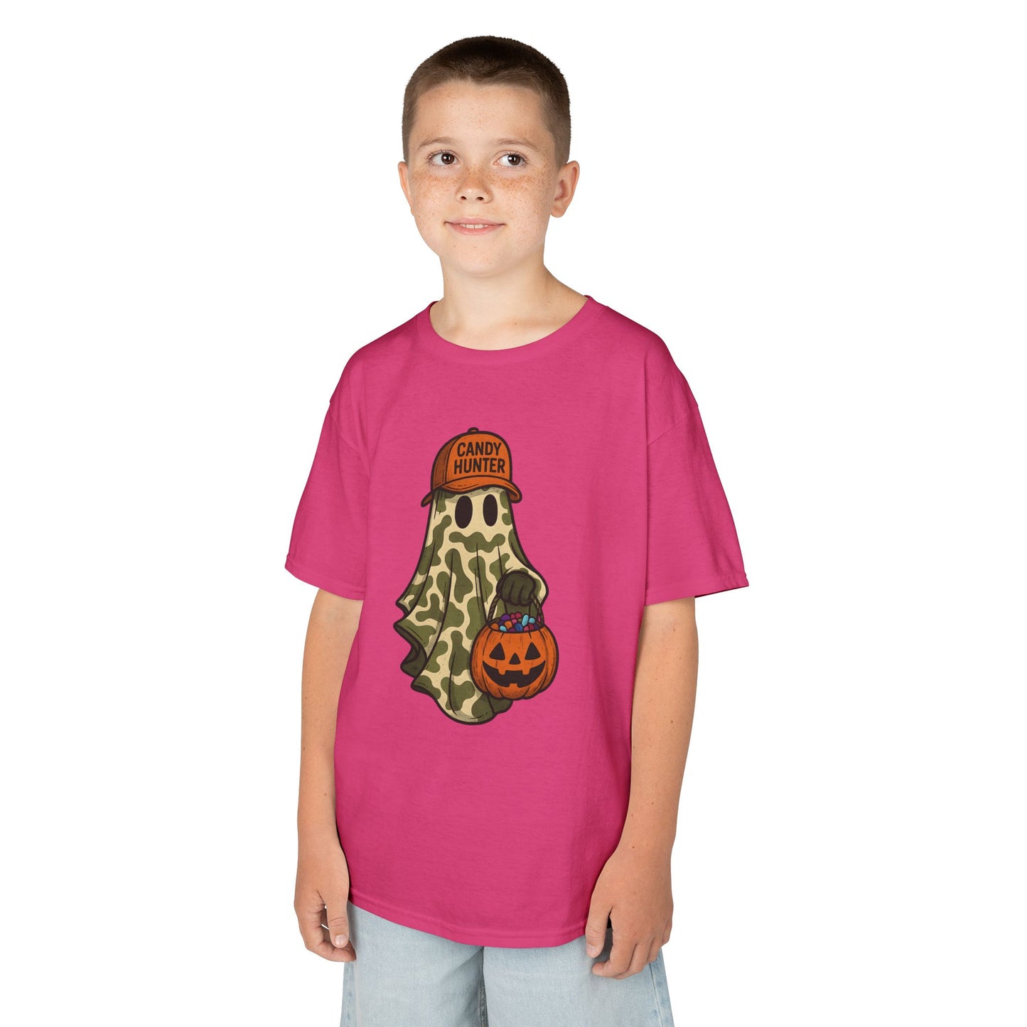 Kids Tee - Camo Ghost Graphic