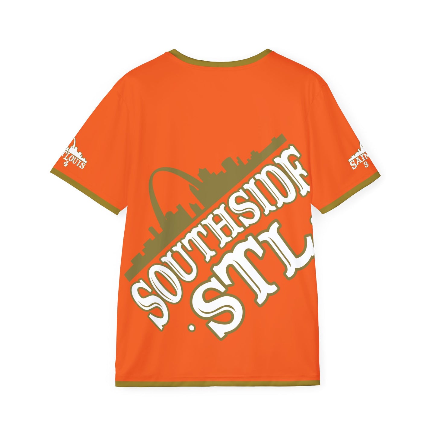 Southside STL All Over Print Sport Jersey (Orange)– Gold Skyline Edition