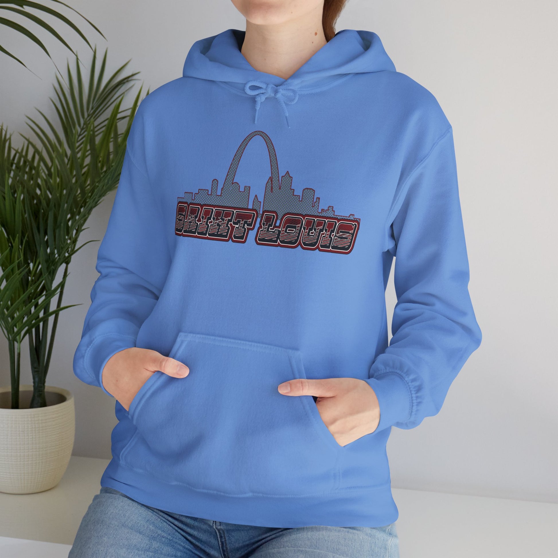 Saint Louis Graphic Hoodie - Unisex Sweatshirt Printify