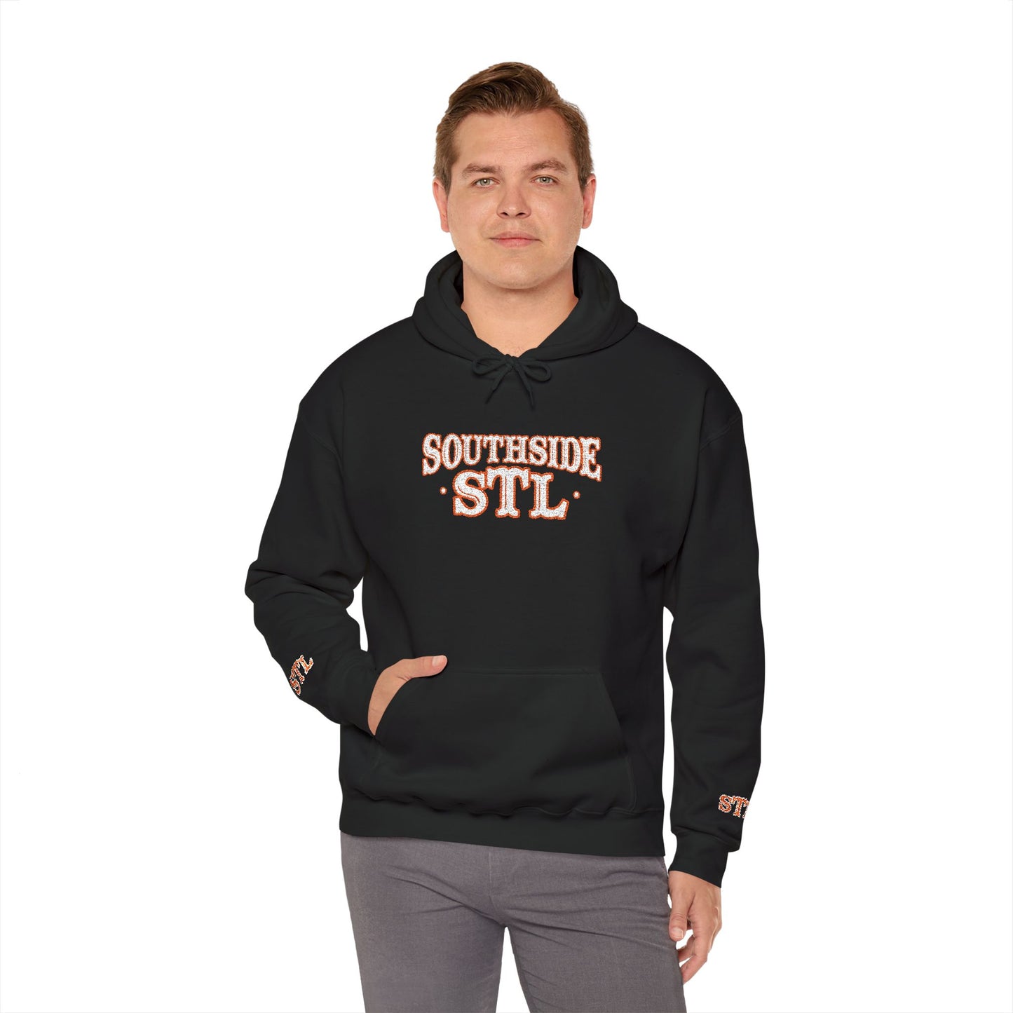 Embroidered Hoodie - Southside STL Design Printify