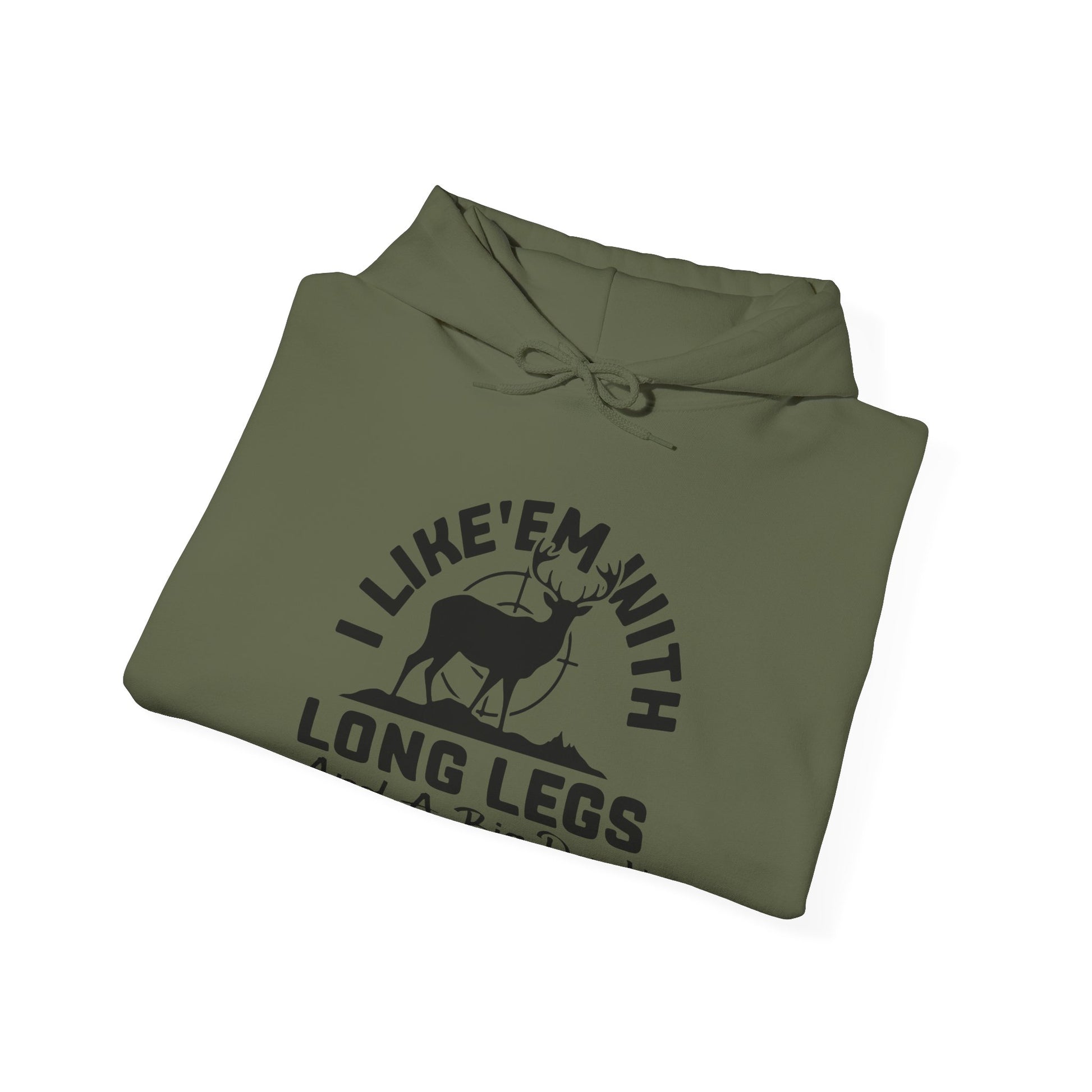Hunting Graphic Hoodie Printify