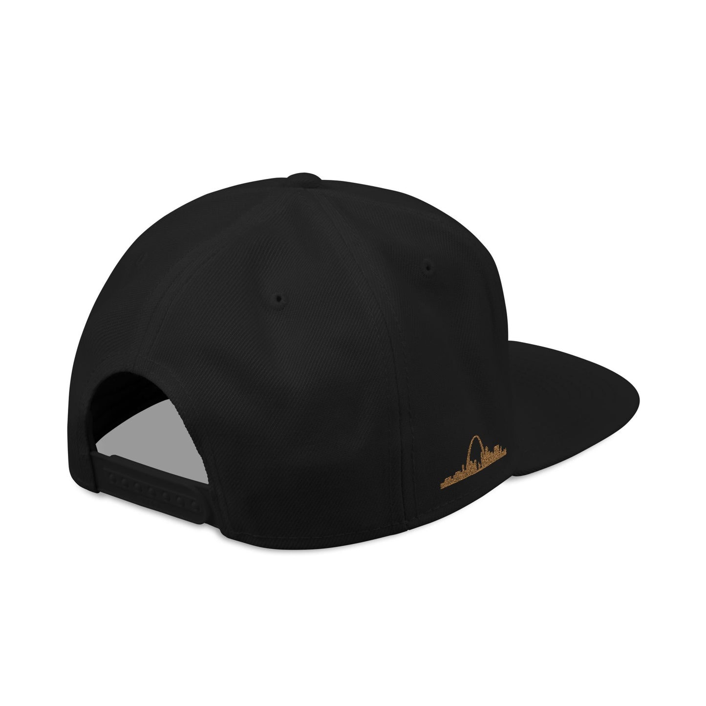 Embroidered Snapback Hat — STL Logo with The Hill Flag  and Saint Louis Flag