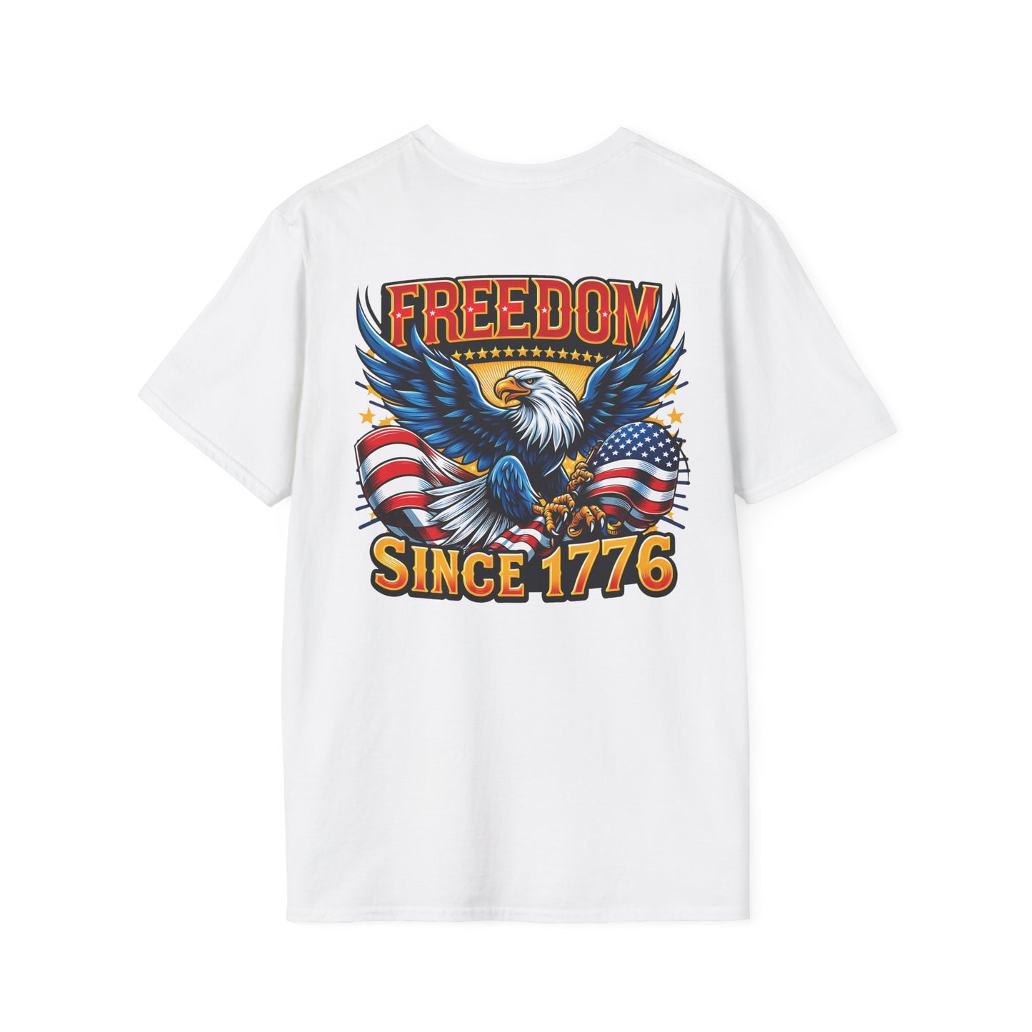 Freedom Since 1776 Graphic Tee Printify