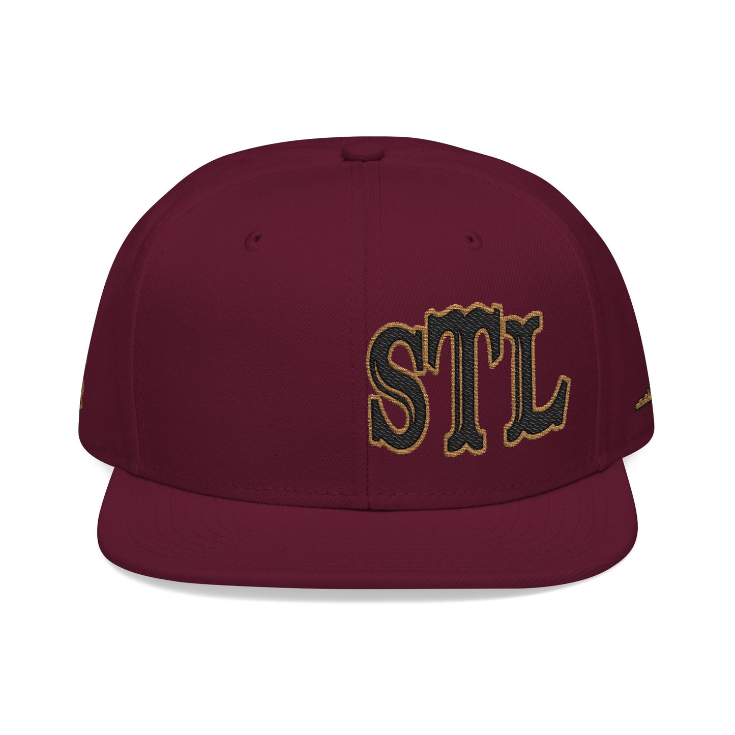 STL Black Gold Edition Embroidered Snapback Hat
