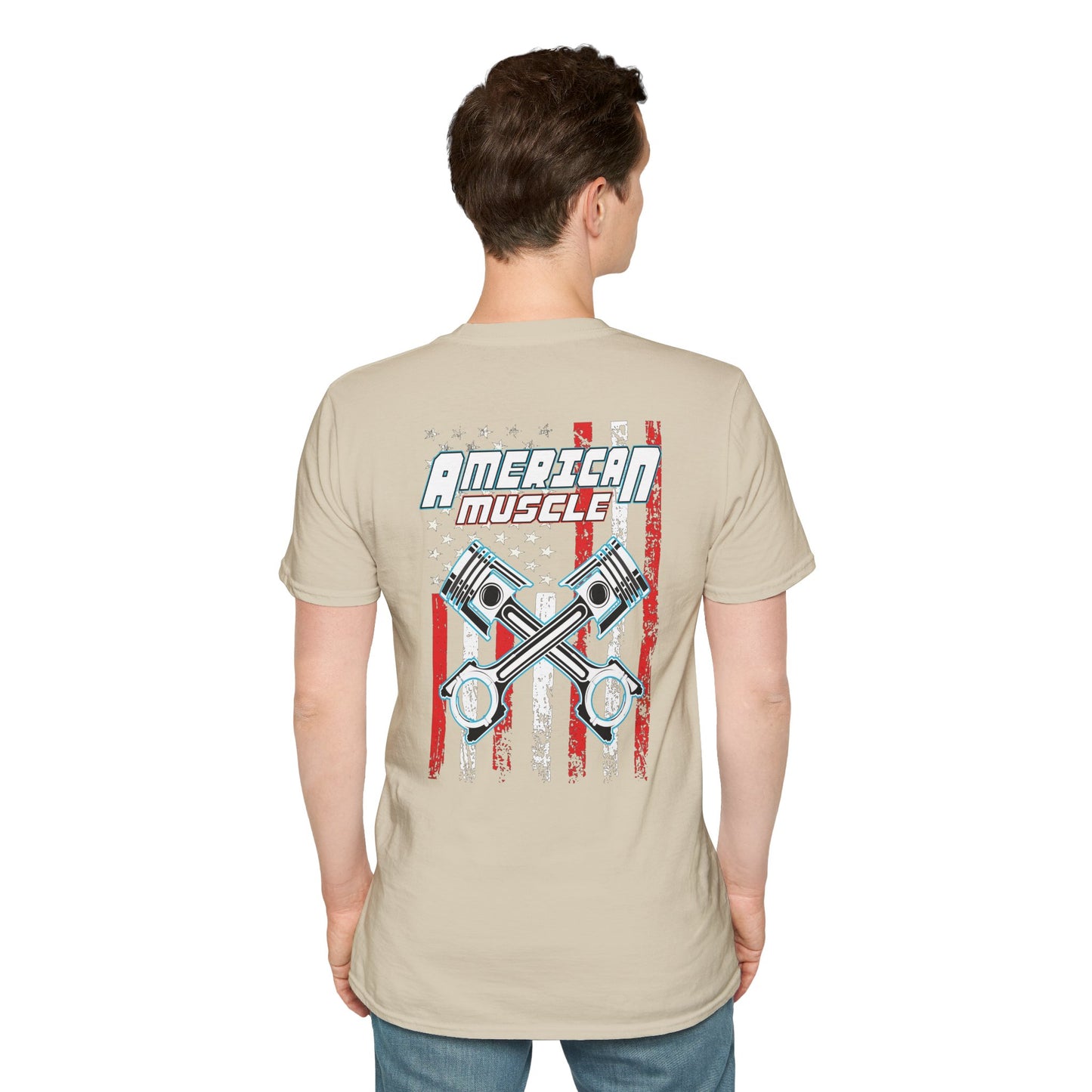 American Muscle Graphic T-Shirt
