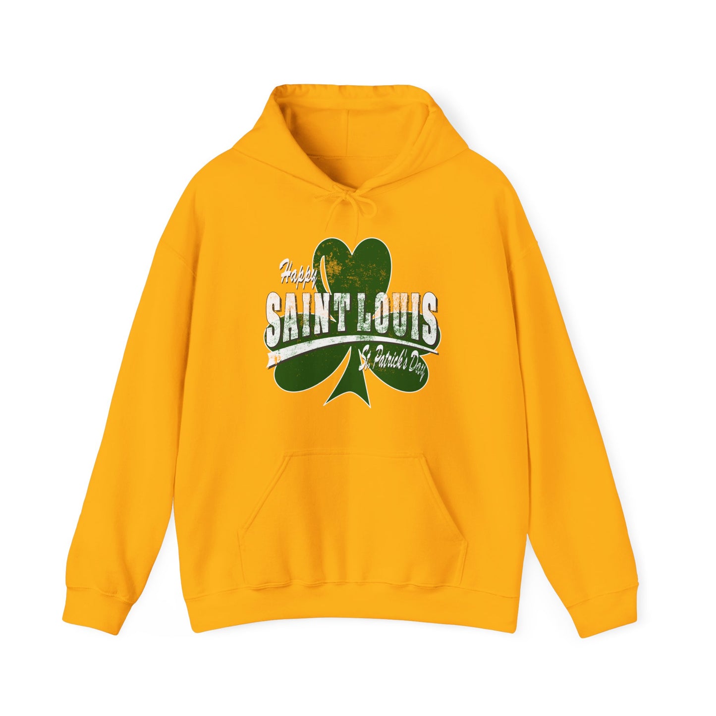 Saint Louis Shamrock Hoodie – Vintage St. Louis Irish Pride Pullover