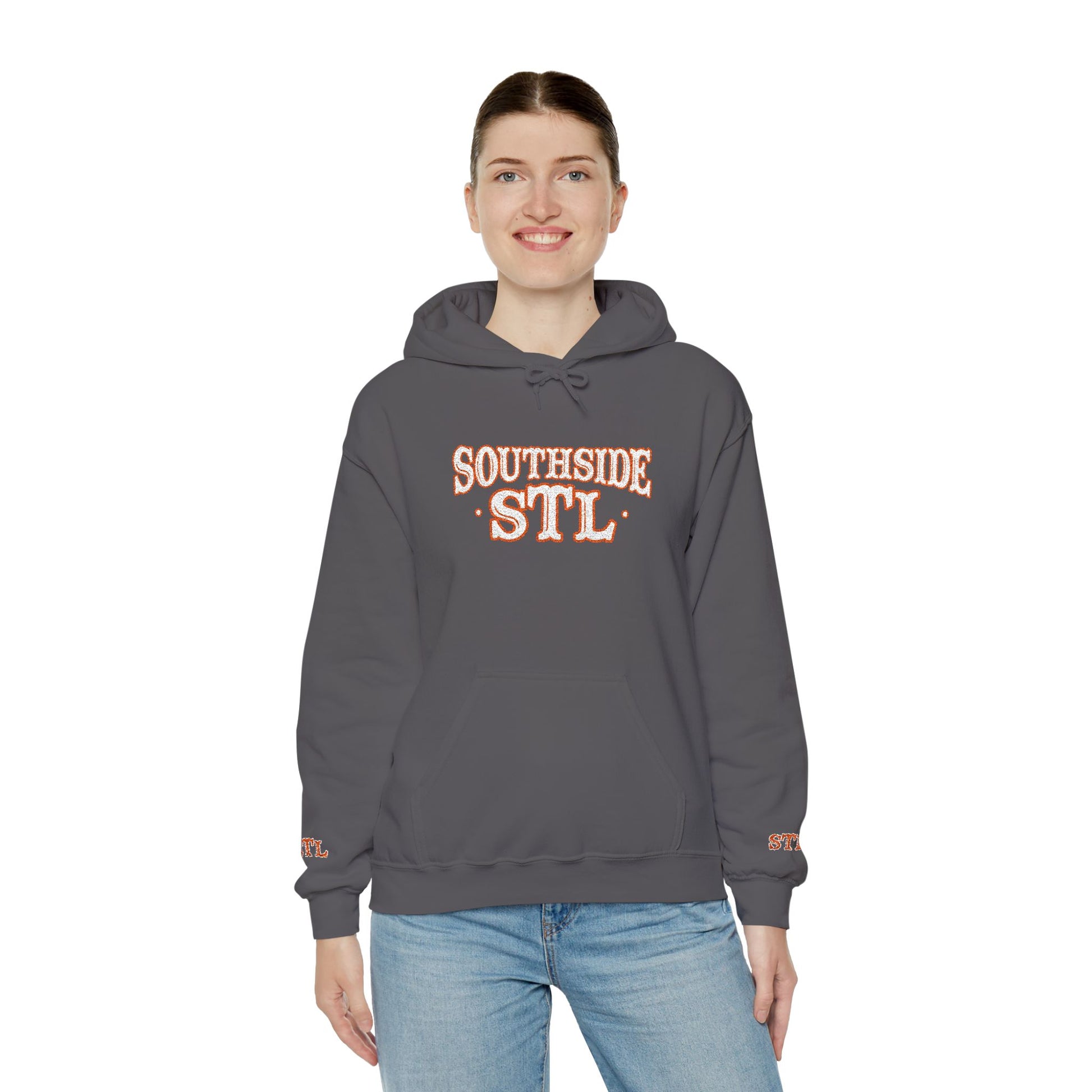 Embroidered Hoodie - Southside STL Design Printify