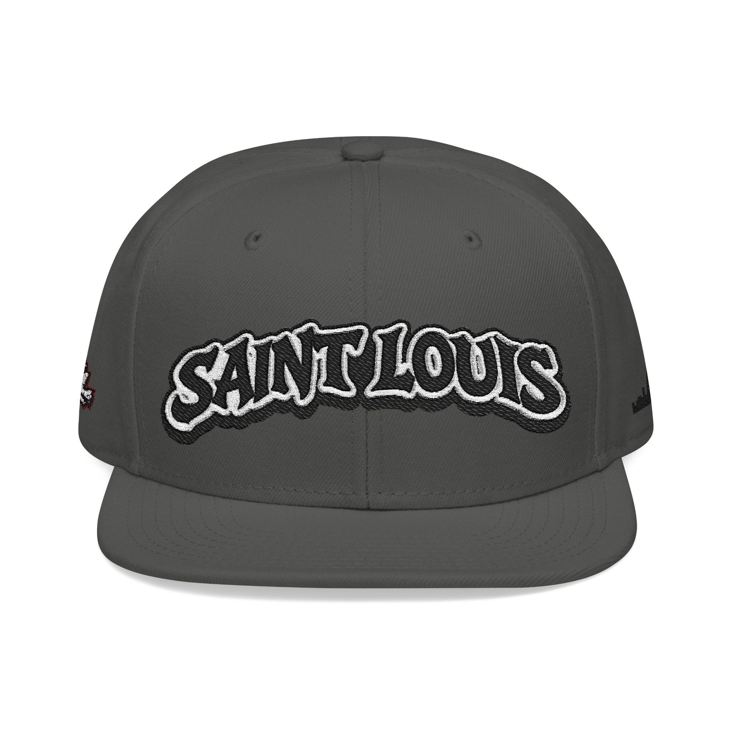 Embroidered Saint Louis Snapback Hat — Bold Streetwear Cap