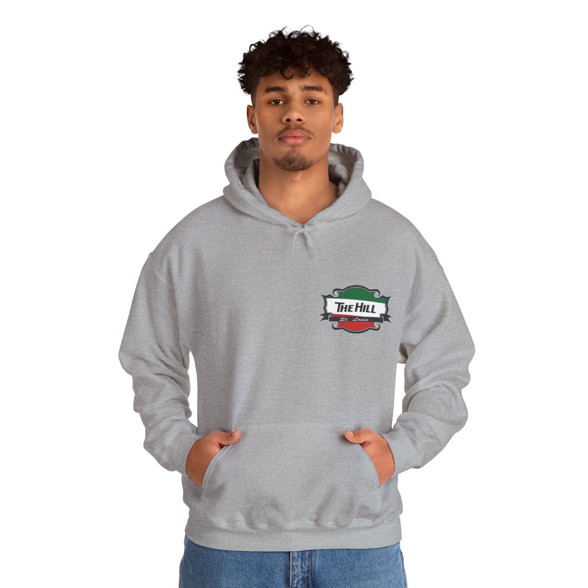 The Hill St. Louis Front & Back Hoodie Printify