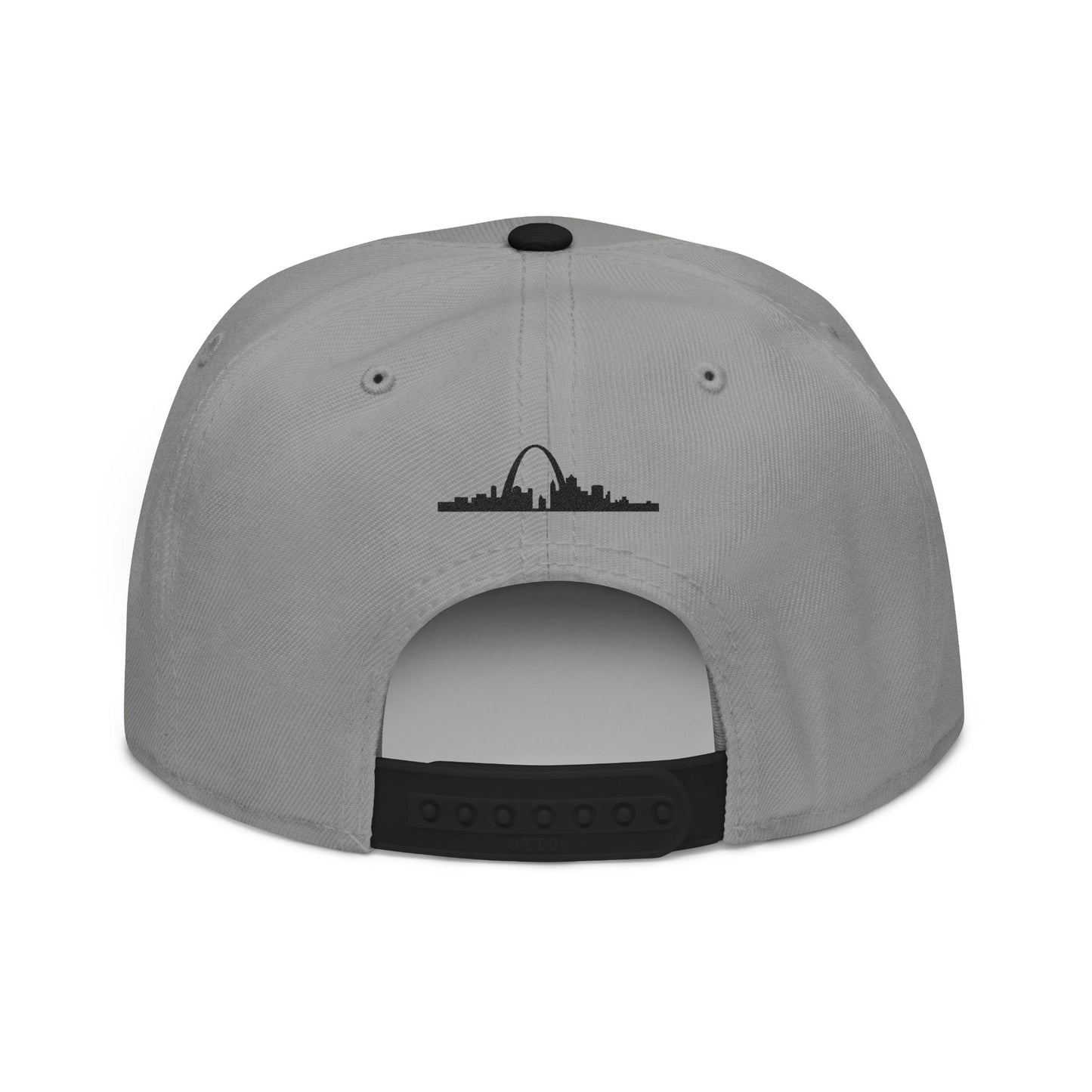 Embroidered Snapback-Full Front Saint Louis Logo Printify