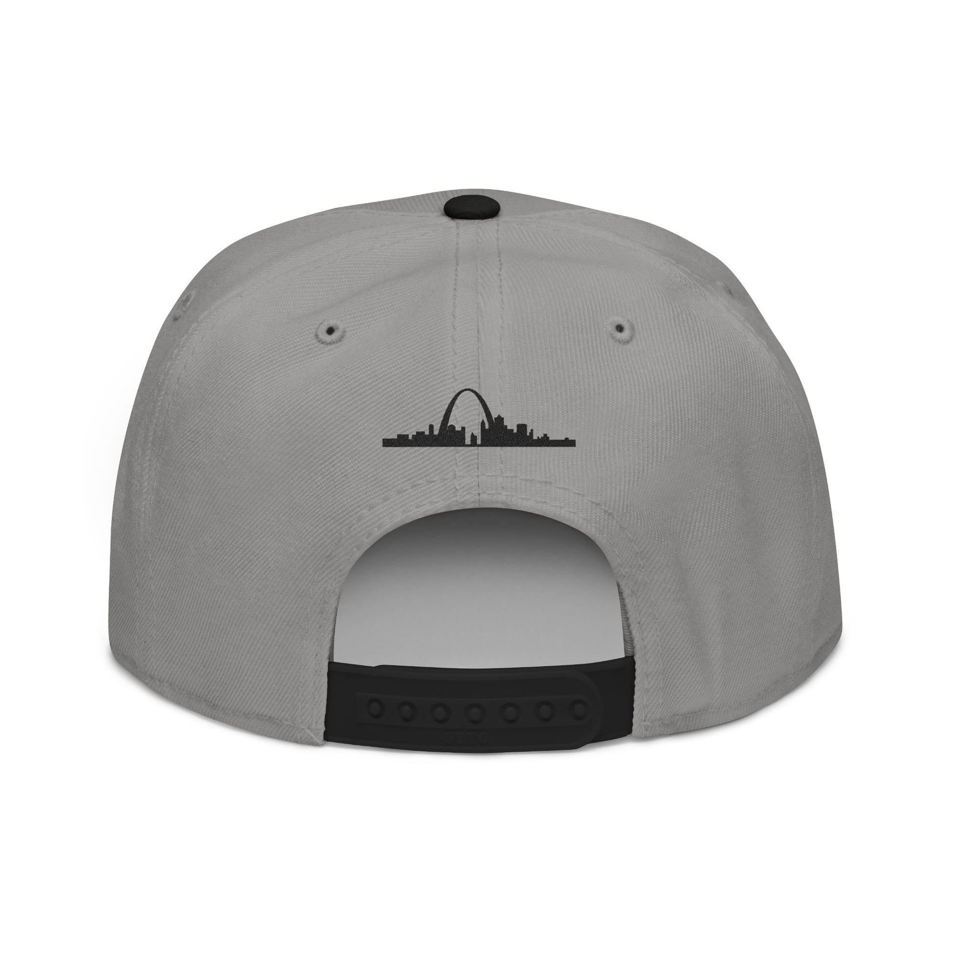 Embroidered Snapback-Full Front Saint Louis Logo Printify