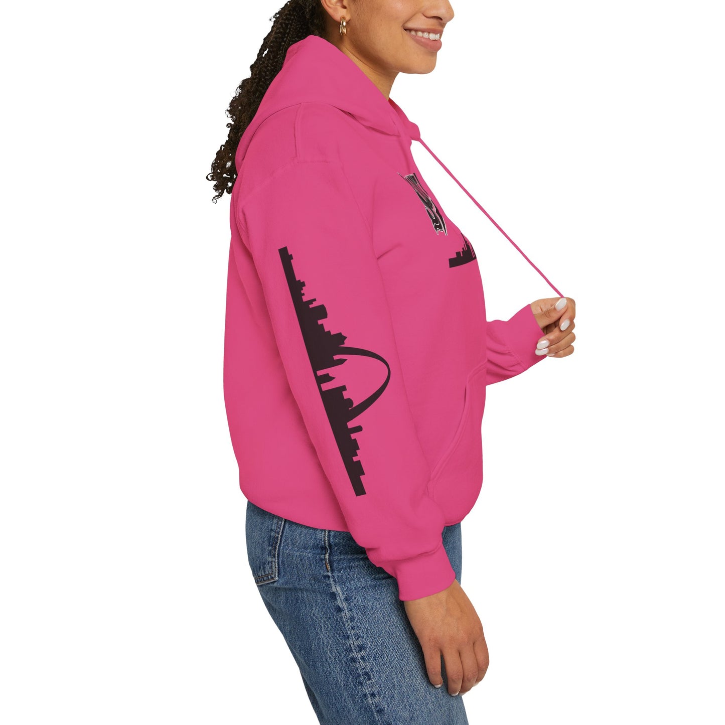 Saint Louis Skyline Hoodie - Unisex Heavy Blend™ Printify
