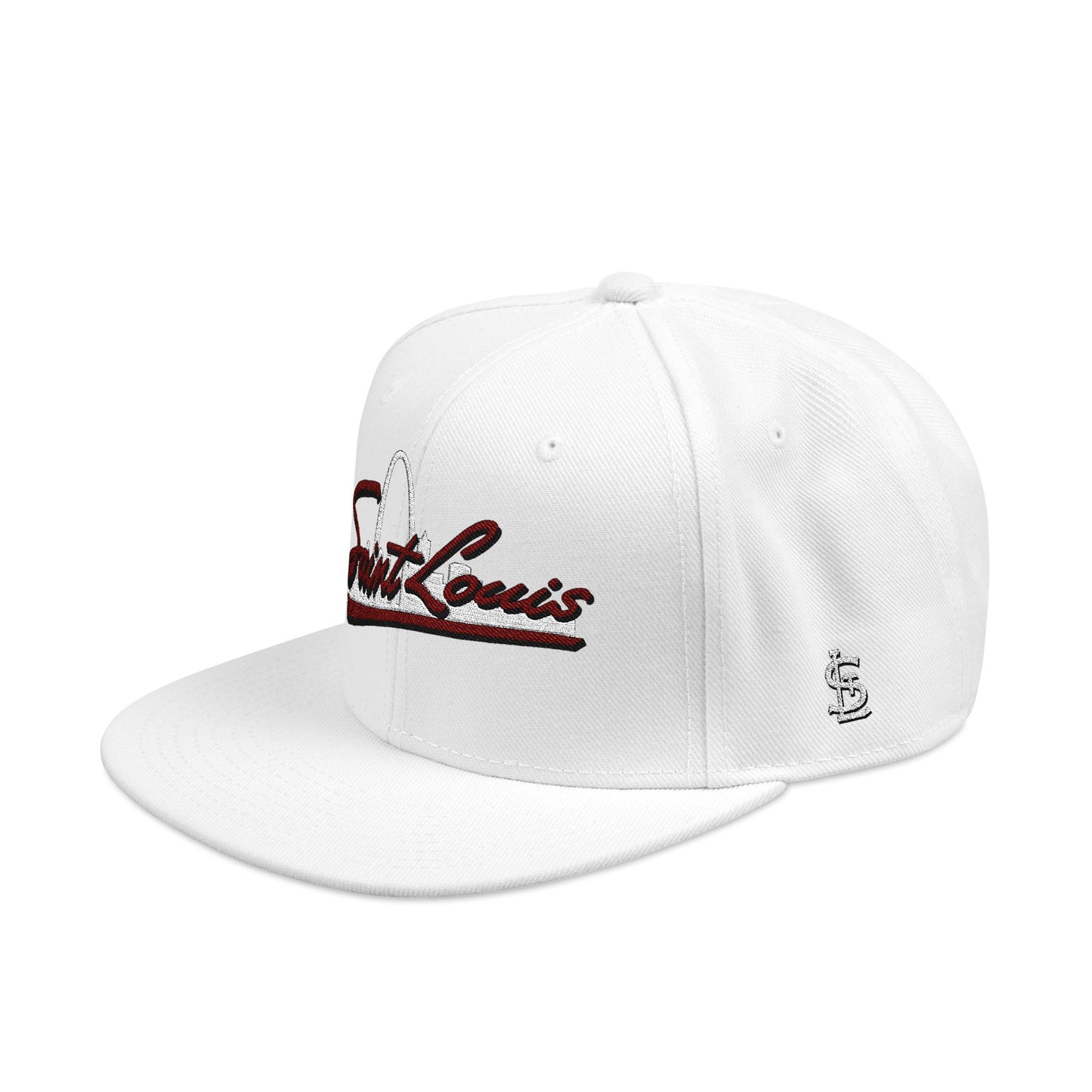 Snapback Hat - Saint Louis Full Front Embroidered - The Hill Neighborhood Edition Printify
